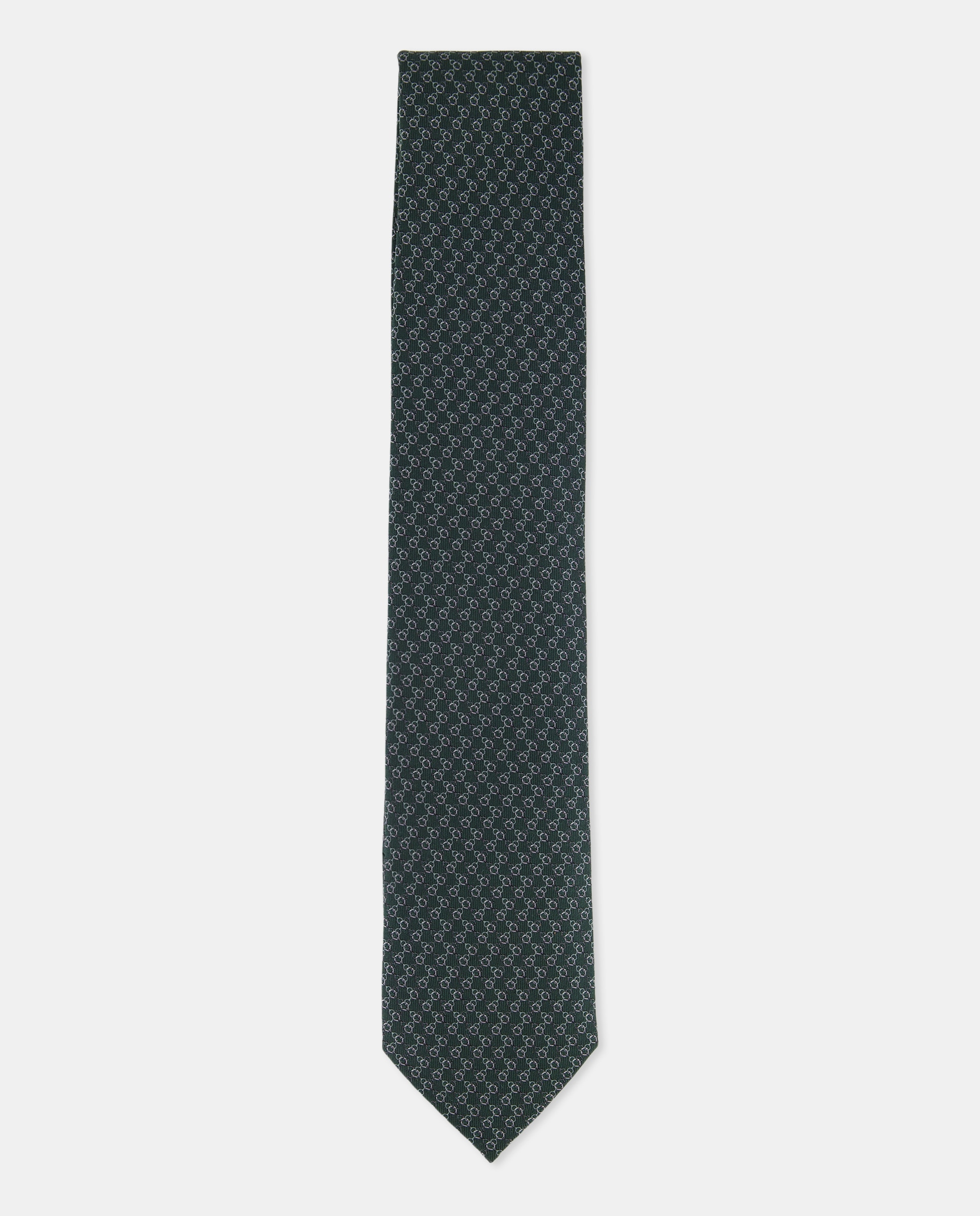 Corbata de seda Azul-1
