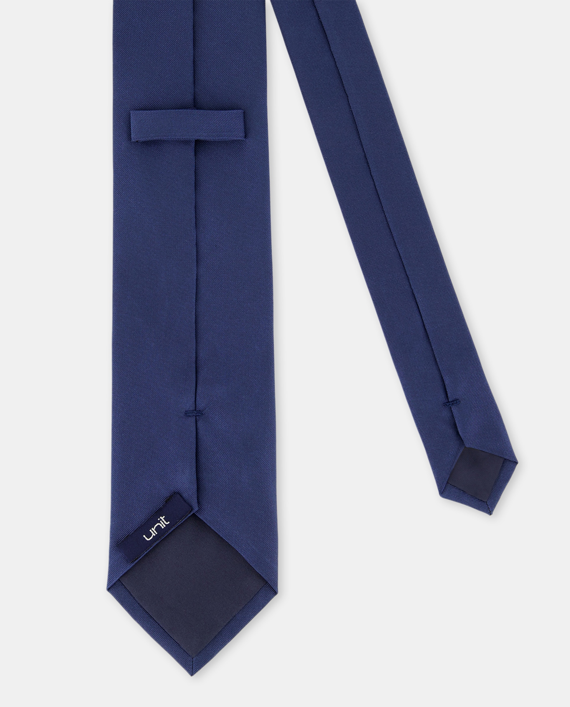 Corbata de seda Azul-2