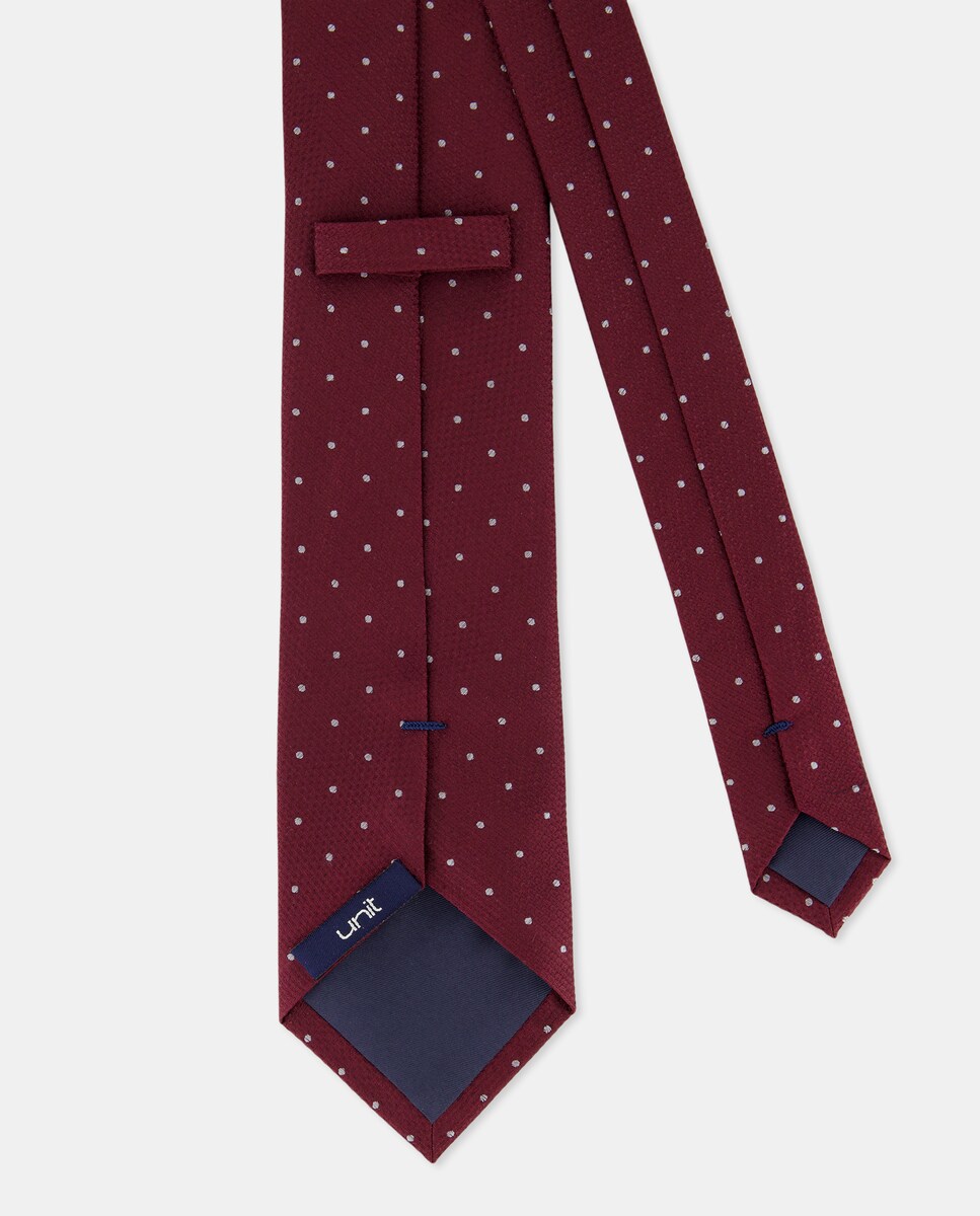 Corbata de seda Granate-2