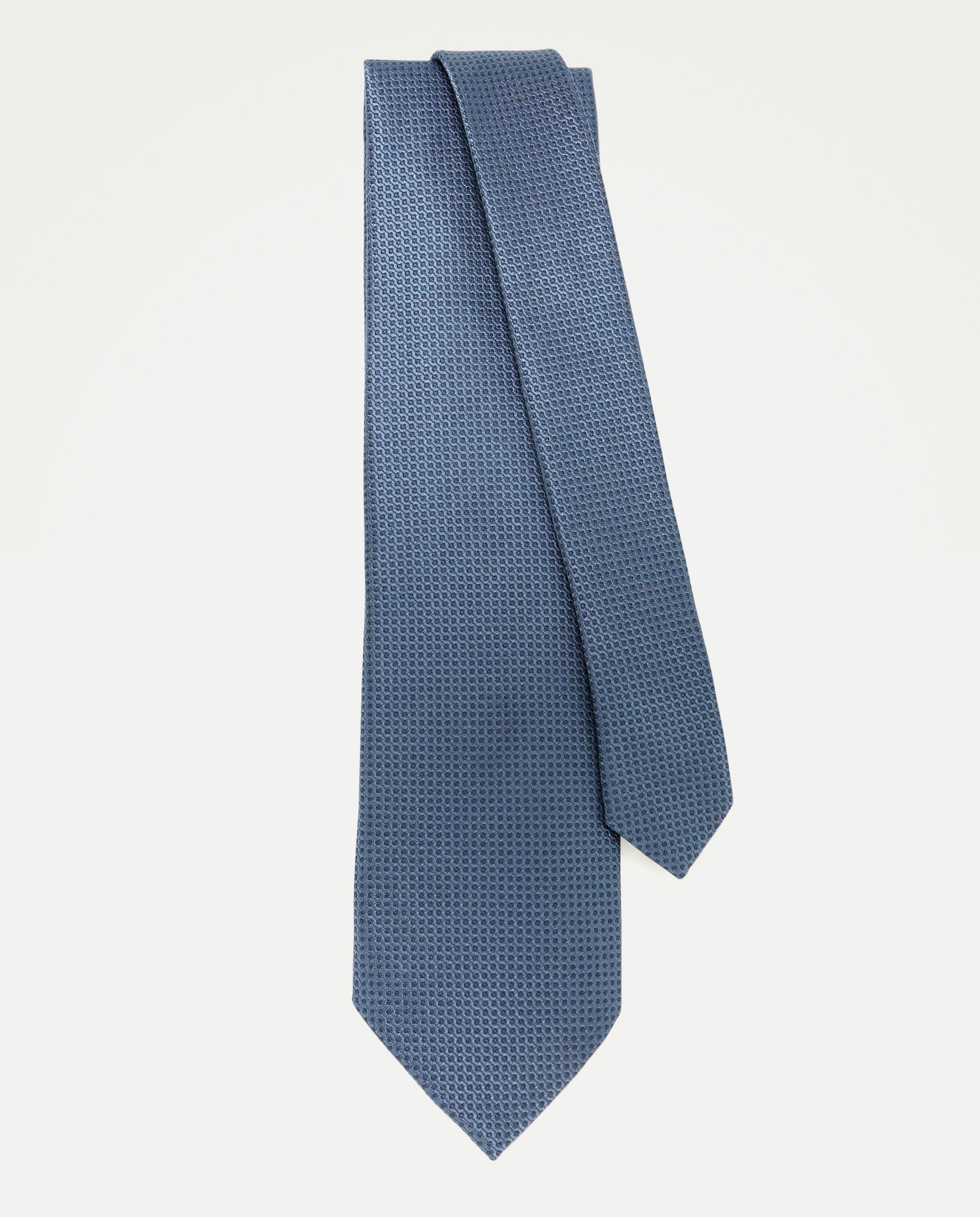 Corbata hombre 100% seda Verde-2