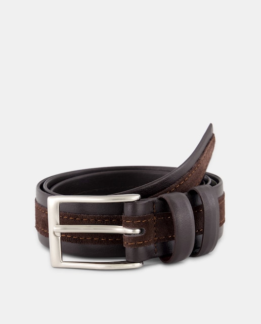 Imagen 0 de Cinturón de piel de hombre Unit con tira