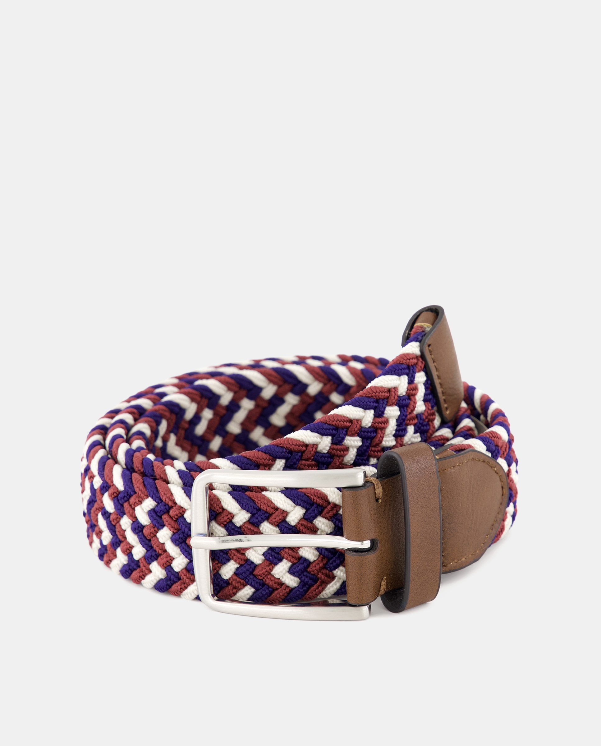 Imagen 0 de Cinturón elástico trenzado hombre