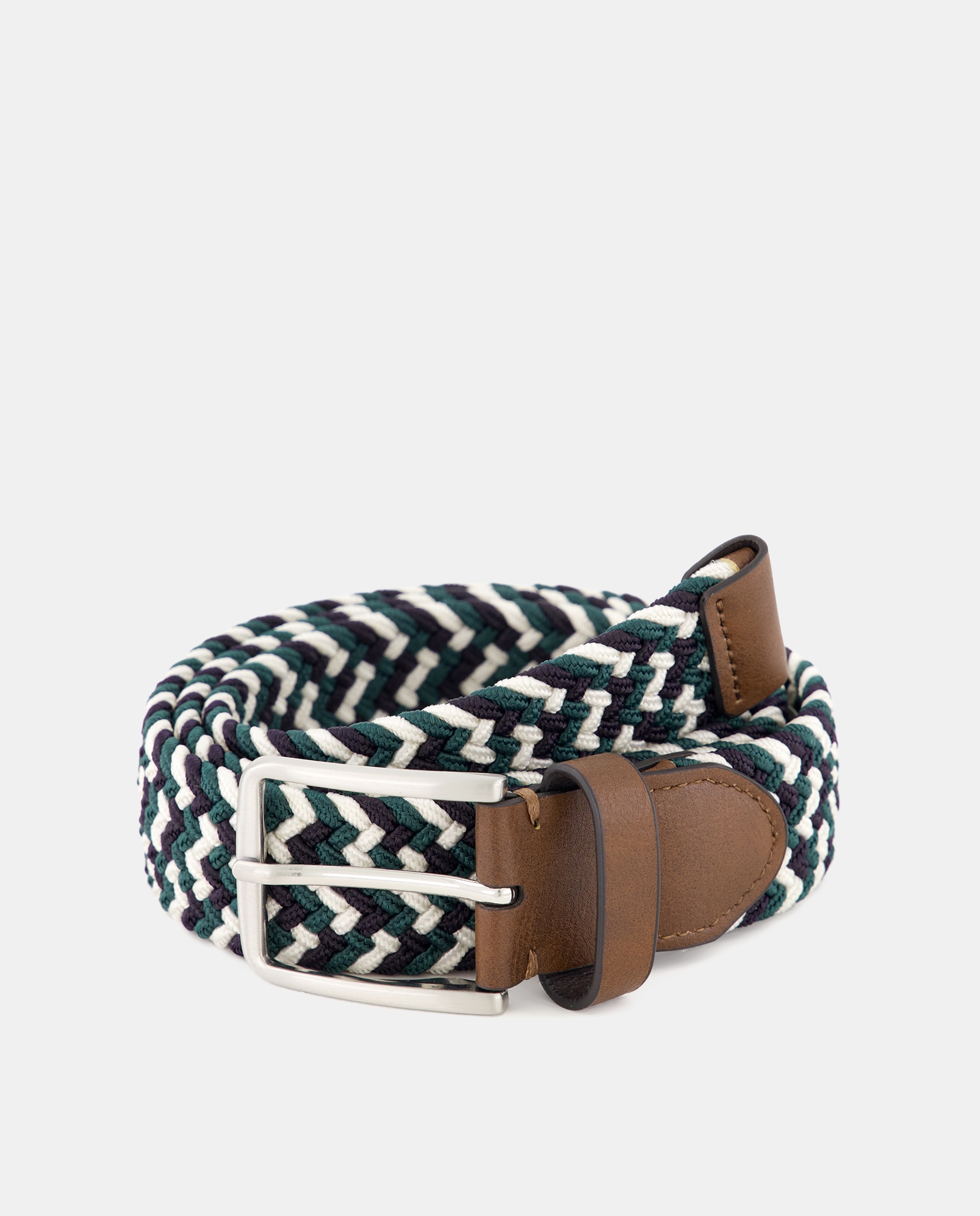 Imagen 0 de Cinturón elástico trenzado hombre