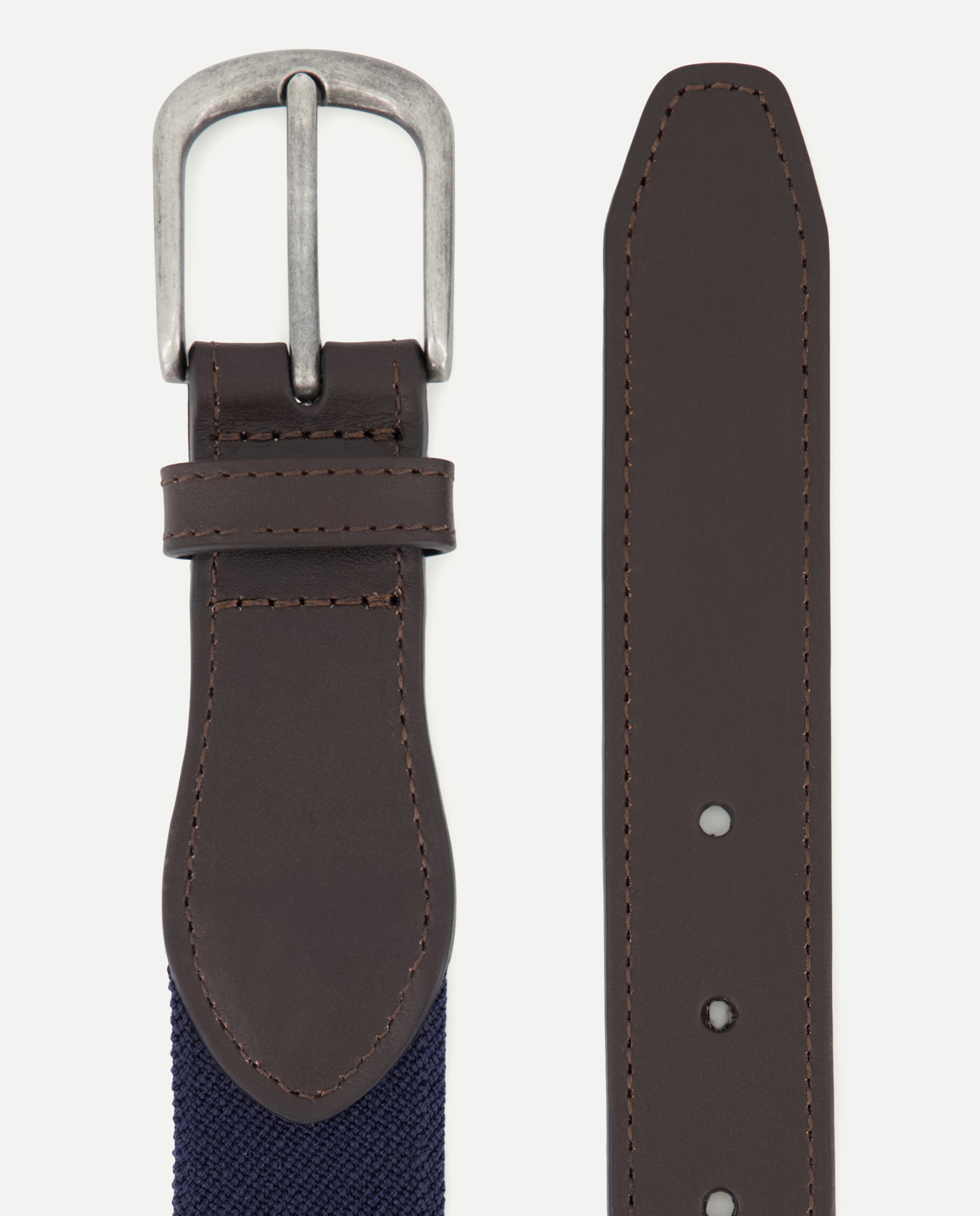 Cinturón hombre elástico 400 Azul-2