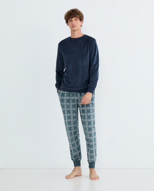 Imagen 0 de Pijama hombre micropolar