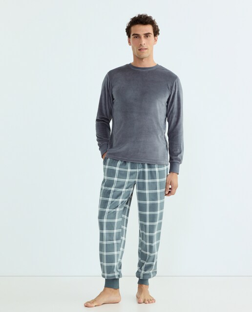 Imagen 0 de Pijama hombre micropolar