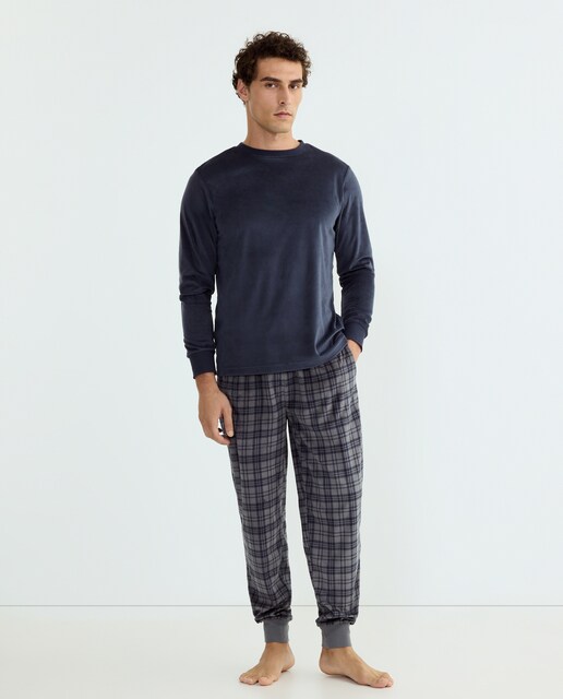 Imagen 0 de Pijama hombre micropolar
