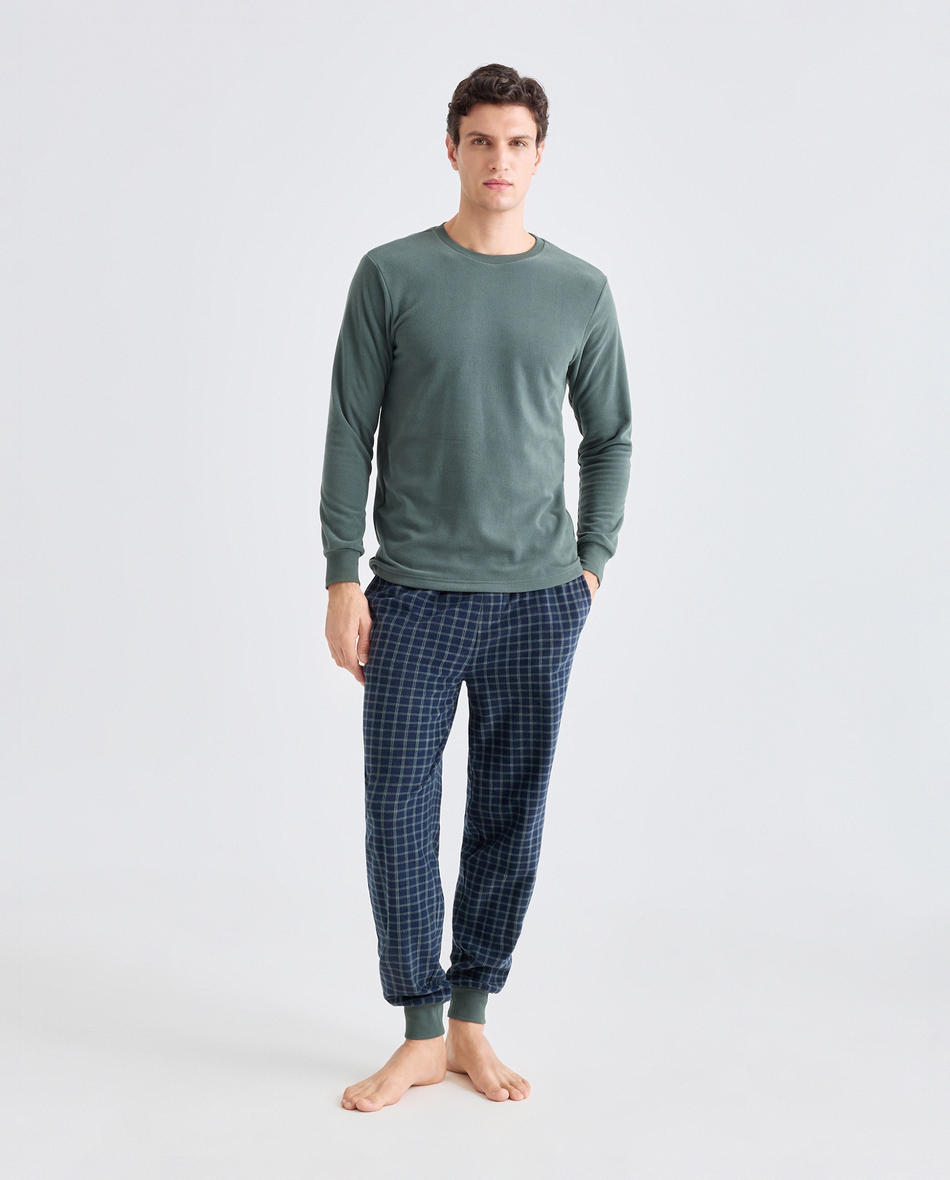 Imagen 0 de Pijama hombre micropolar