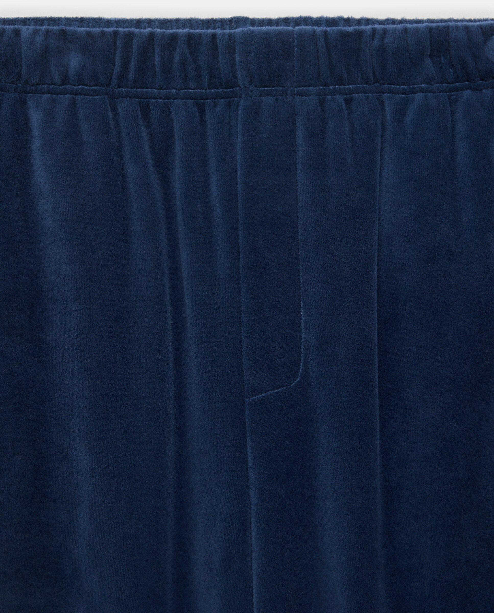 Pijama hombre velour Azul marino-4