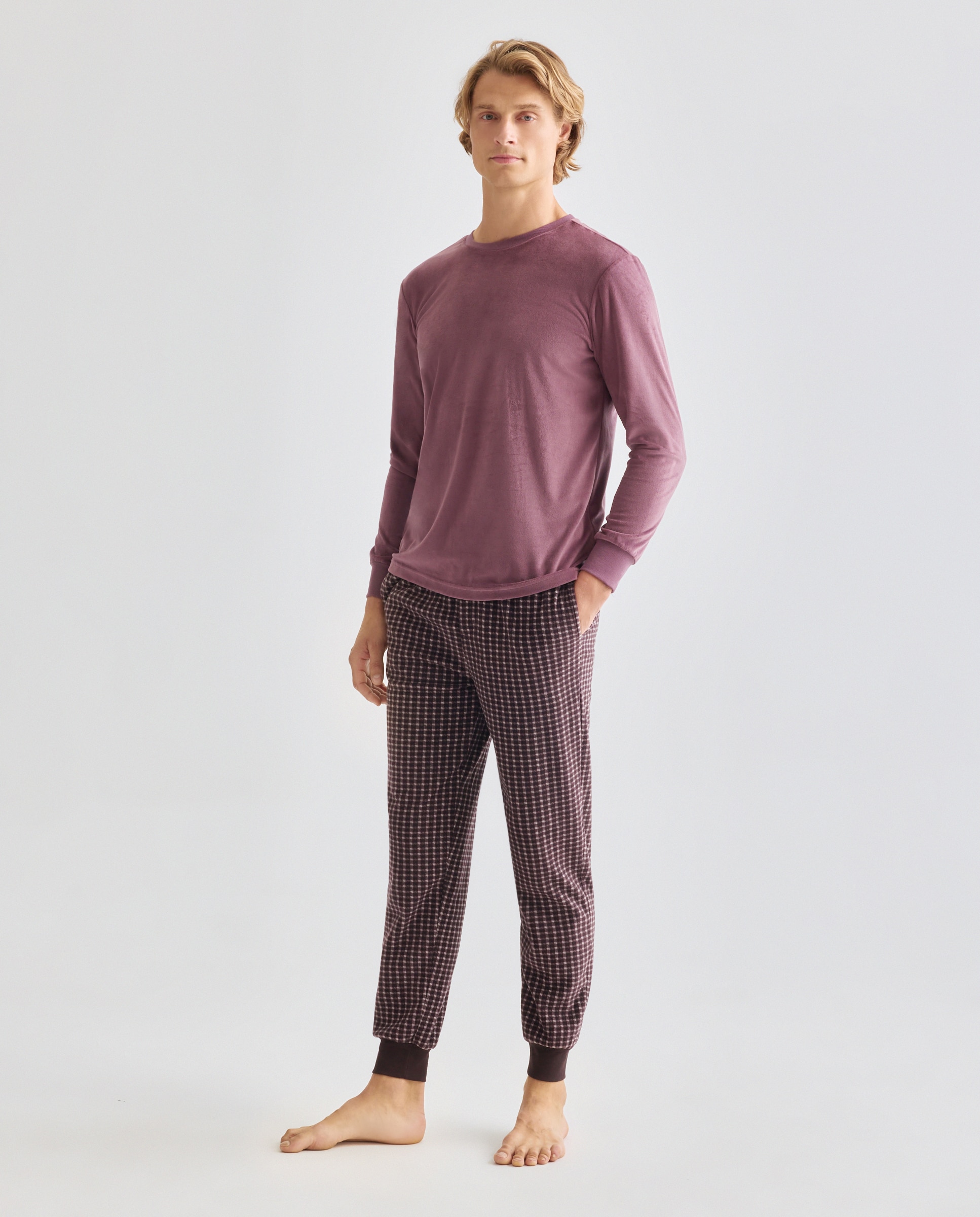 Imagen 0 de Pijama hombre micropolar
