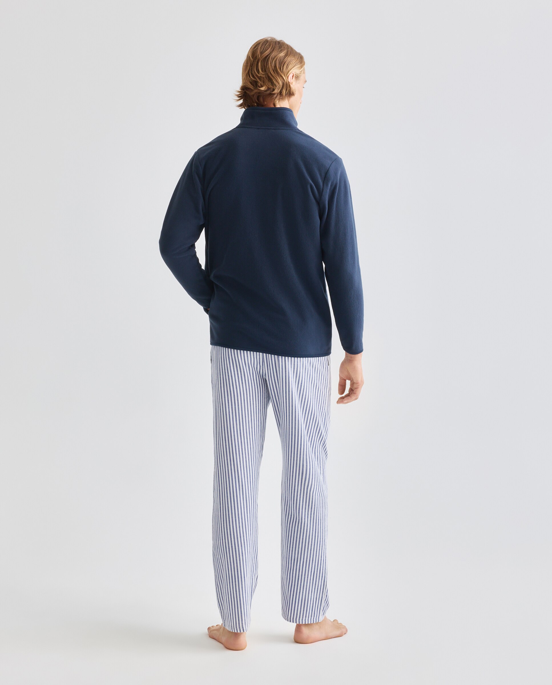 Chaqueta polar grueso hombre Azul marino-2