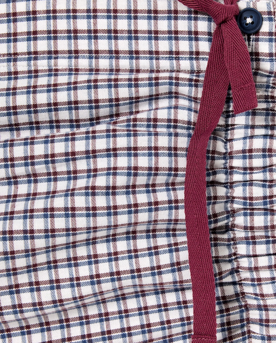 Pijama hombre combinado algodón Azul marino-4