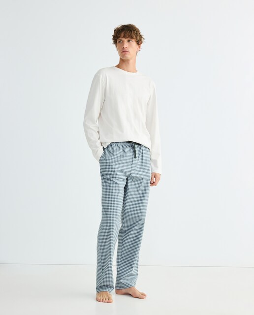 Imagen 0 de Pijama hombre combinado algodón