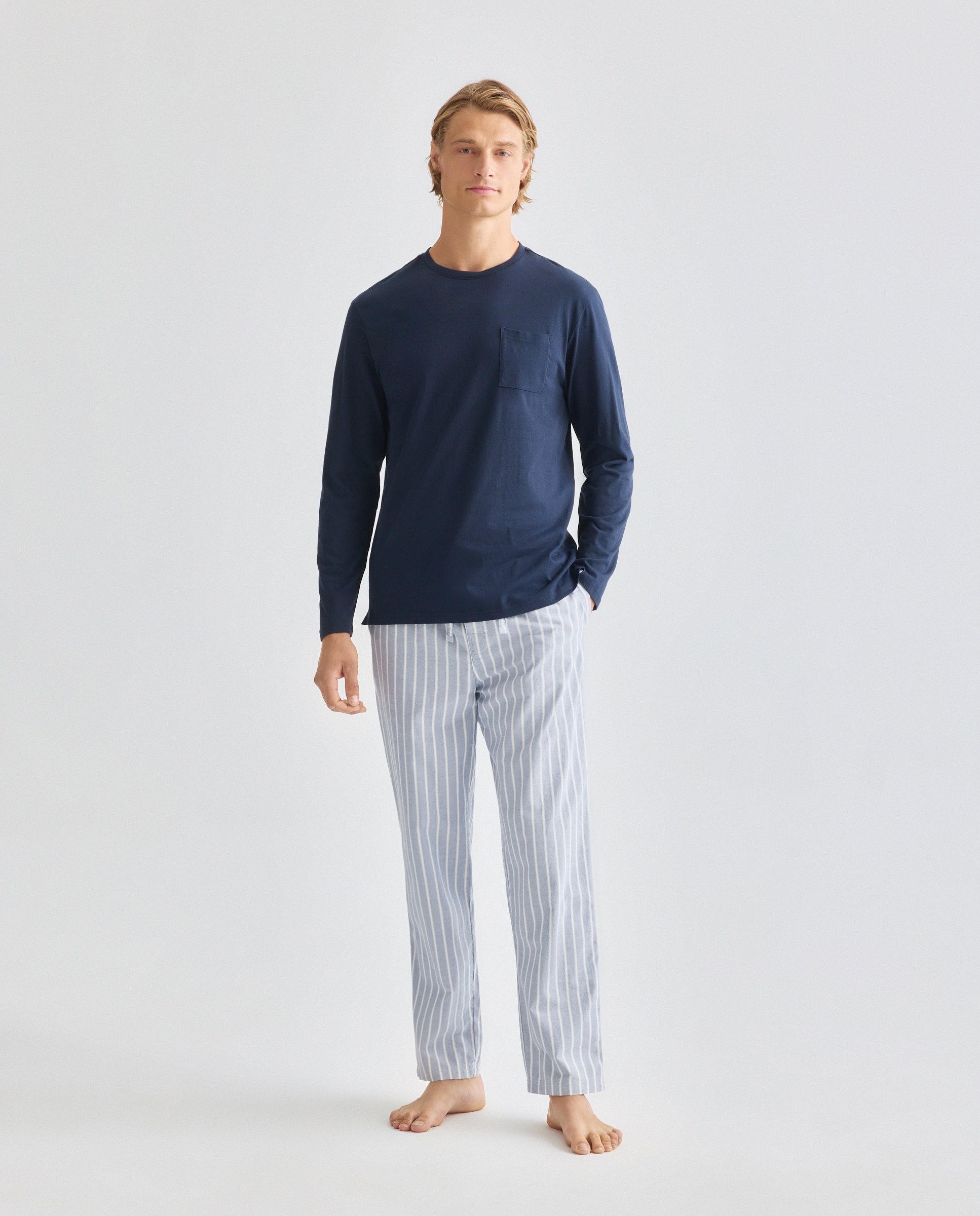 Imagen 0 de Pijama hombre combinado algodón
