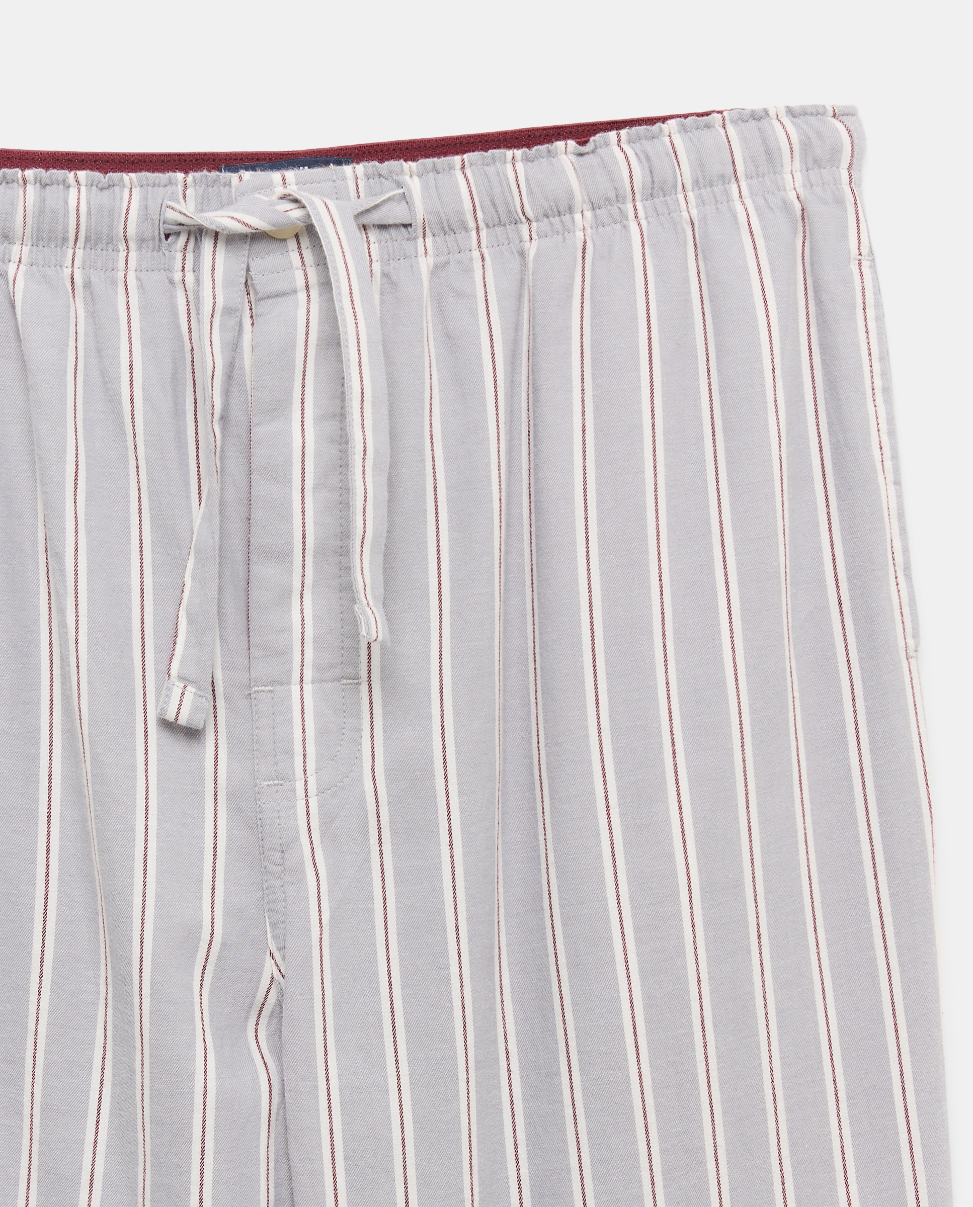 Pijama hombre combinado algodón 290 Burdeos-4