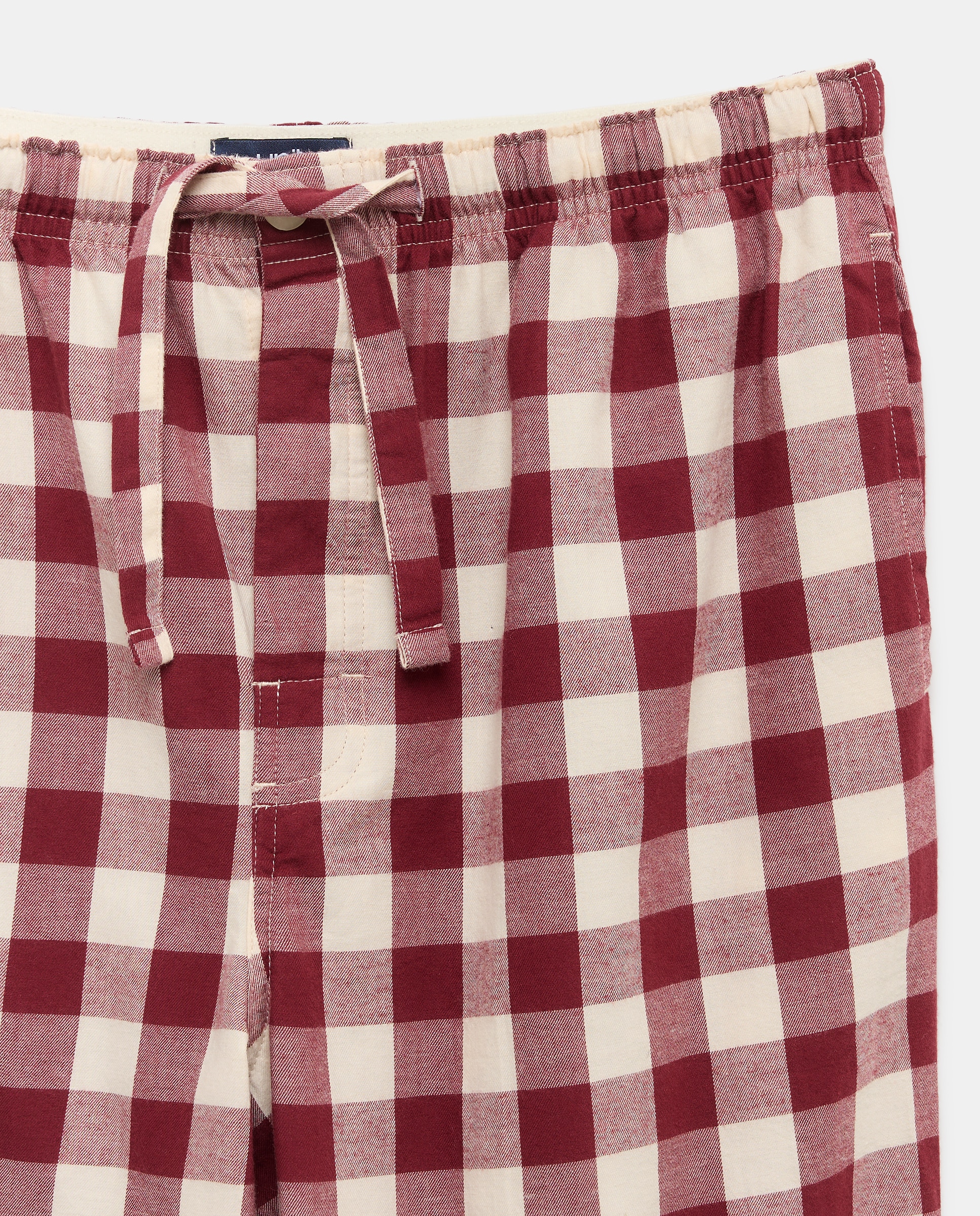 Pijama hombre combinado algodón 290 Burdeos-4