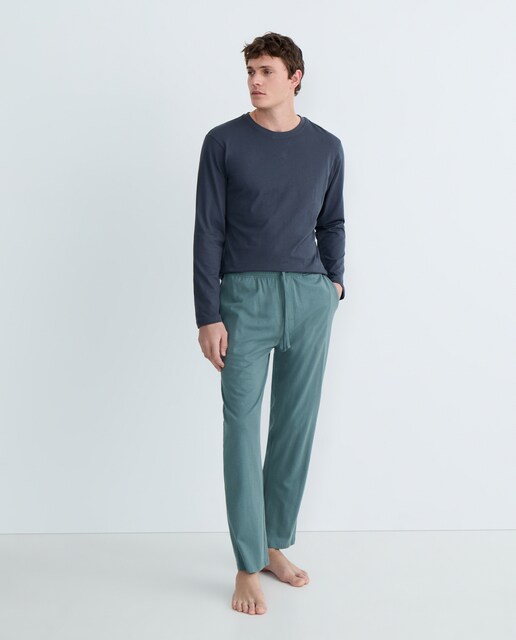 Imagen 0 de Pijama punto hombre con bolsa