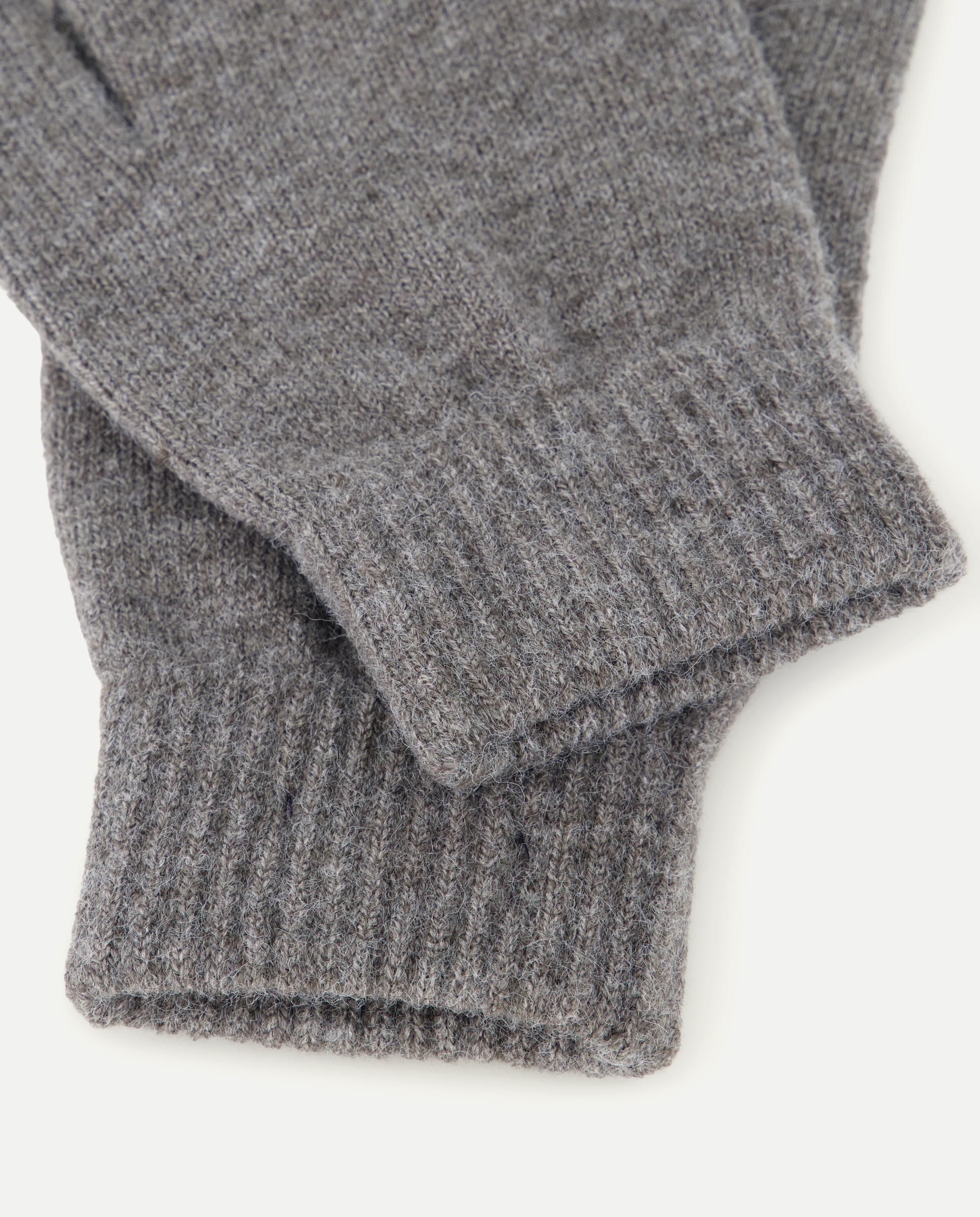 Guantes punto hombre Gris-2