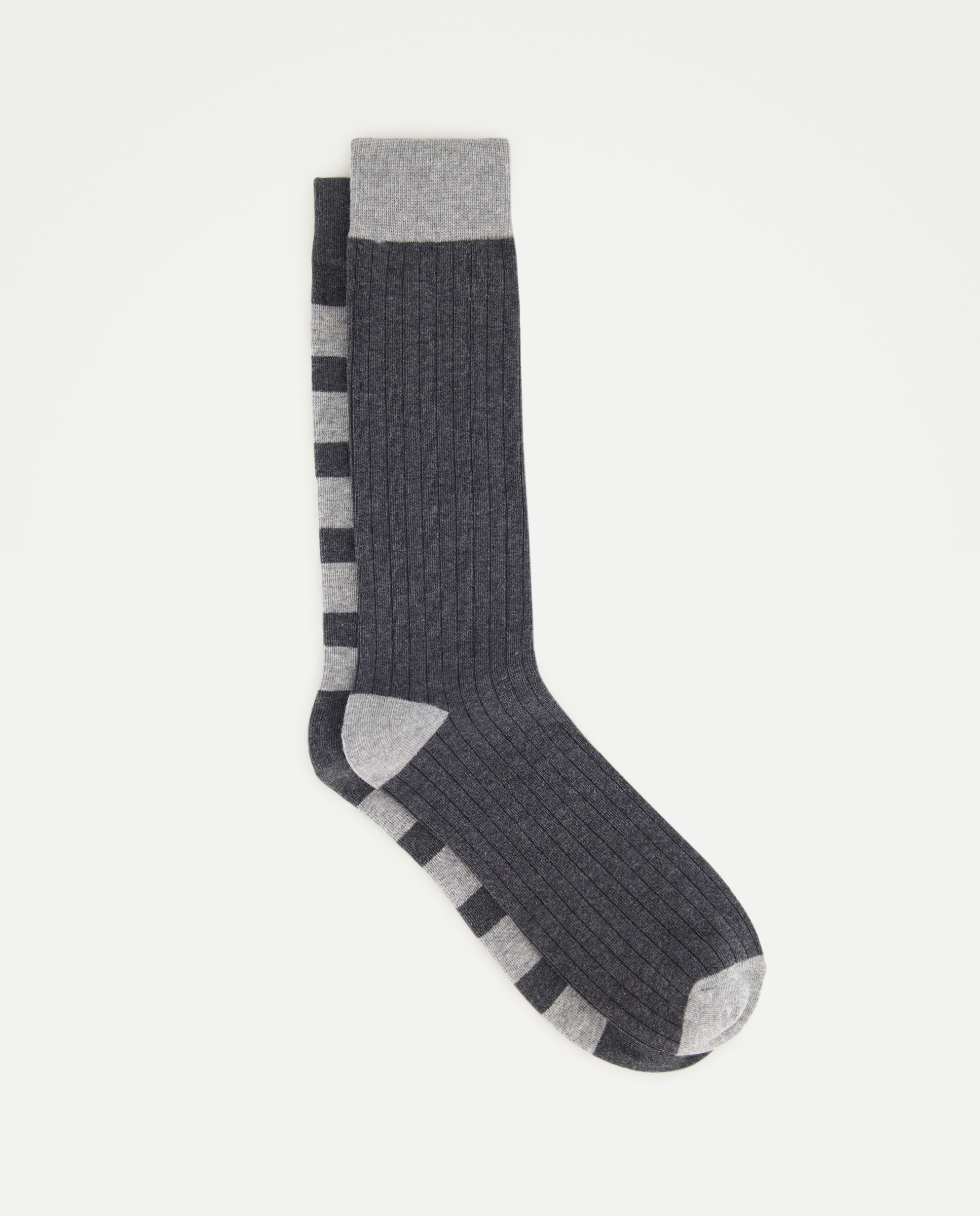 Imagen 0 de Pack dos calcetines hombre canalé