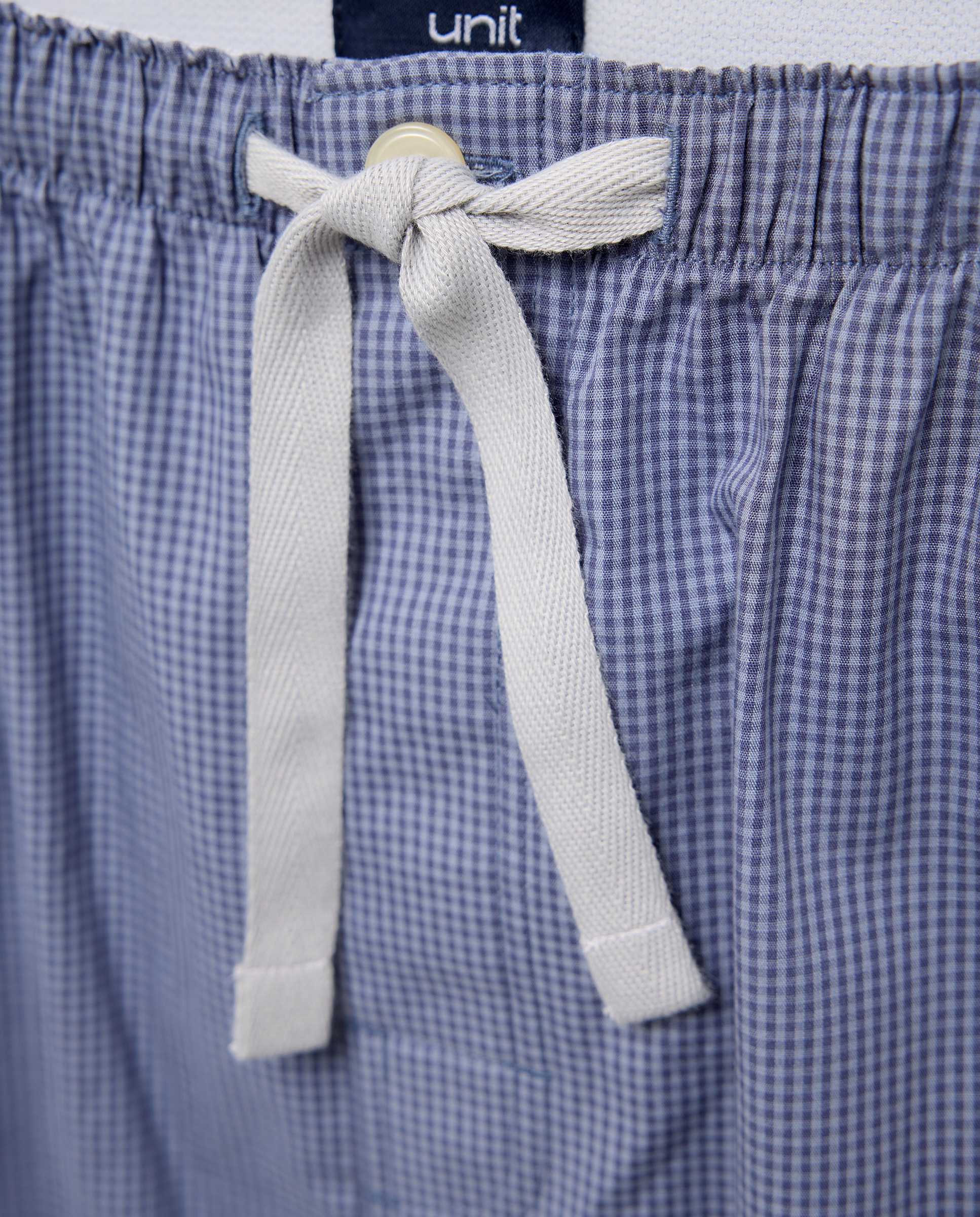Pijama hombre algodón combinado corto 410 Azul claro-4