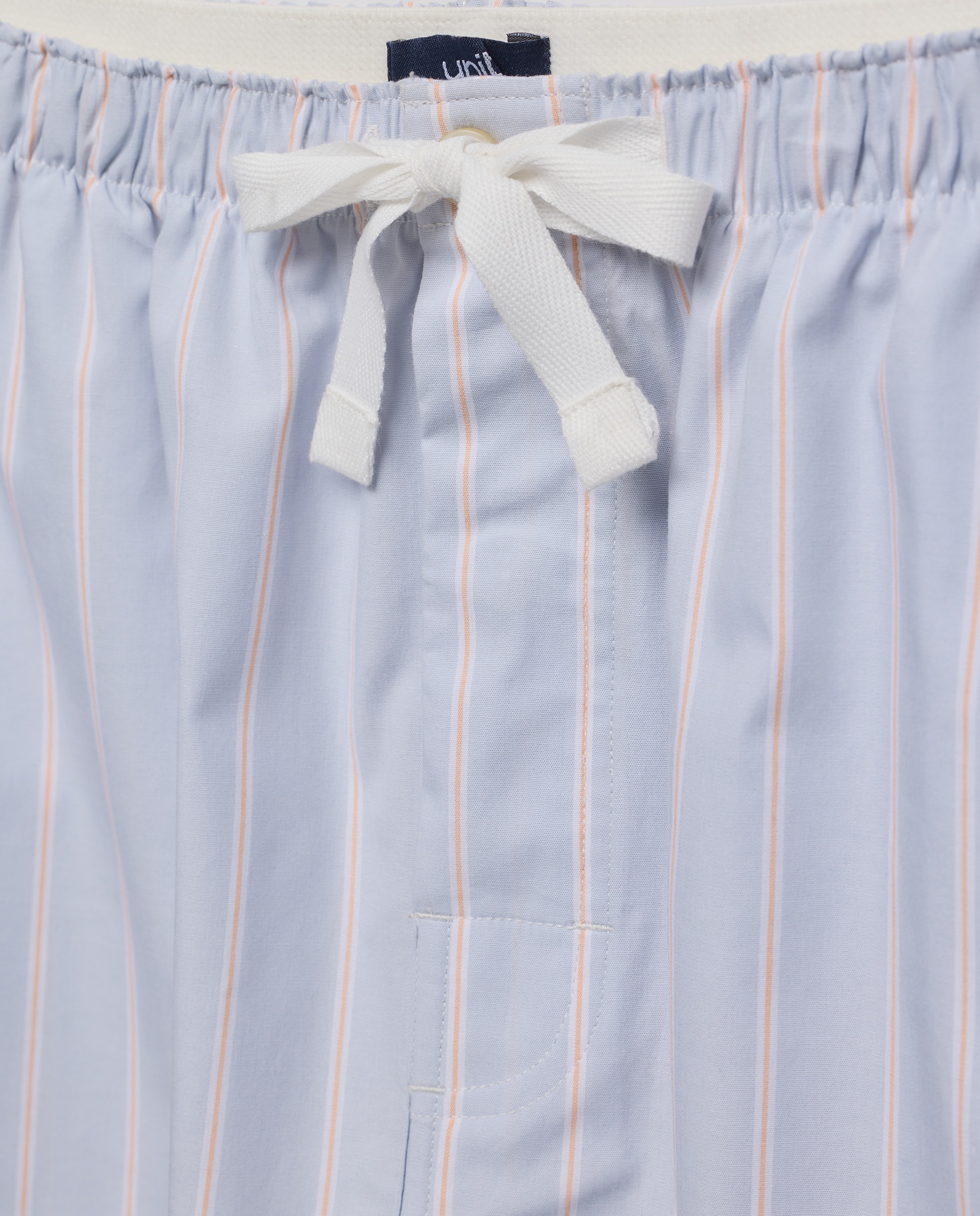Pijama hombre algodón combinado corto 120 Crudo-4