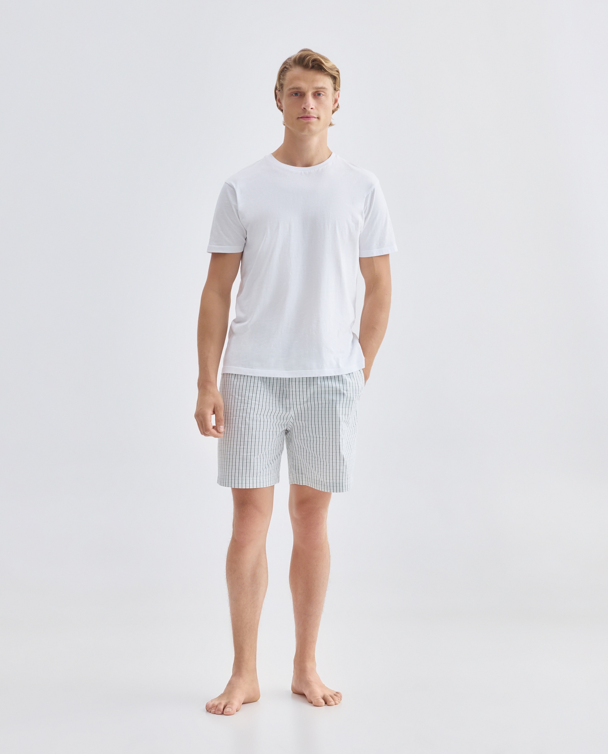 Imagen 0 de Pantalón pijama hombre algodón con bolsillos