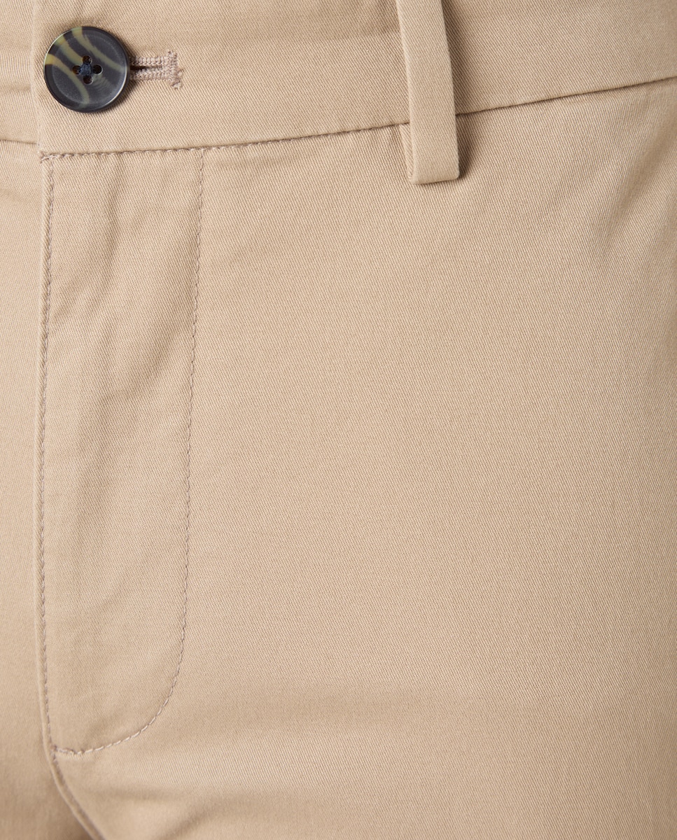 Pantalón hombre chino slim fit Tostado-5