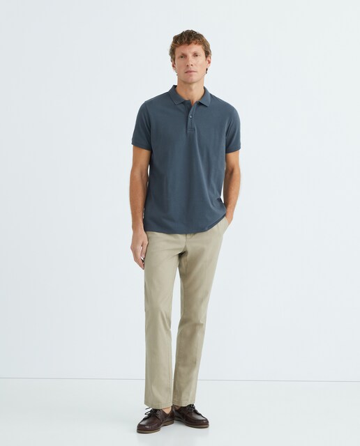 Imagen 0 de Pantalón hombre chino con pinza regular fit