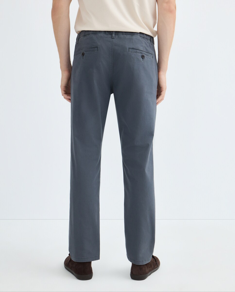 Pantalón hombre chino con goma regular fit · Unit · El Corte Inglés