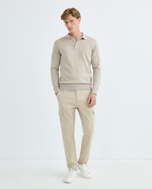 Imagen 0 de Pantalón hombre chino cargo slim fit