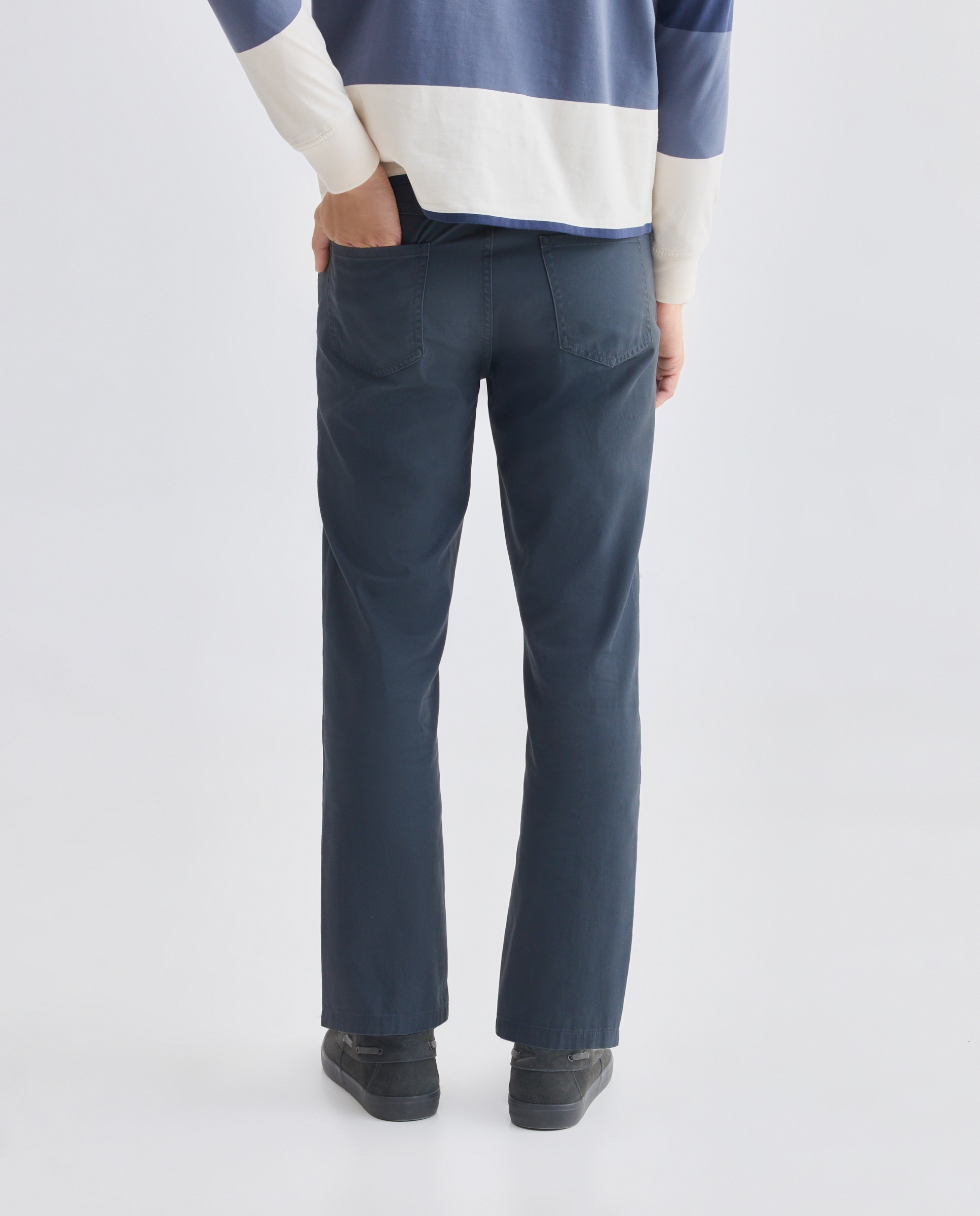 Pantalón hombre cinco bolsillos básico regular fit 471 Índigo-2
