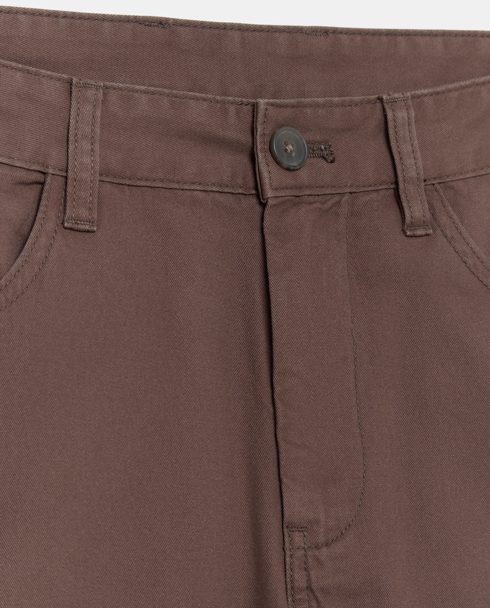 Pantalón hombre cinco bolsillos básico regular fit Marrón-5