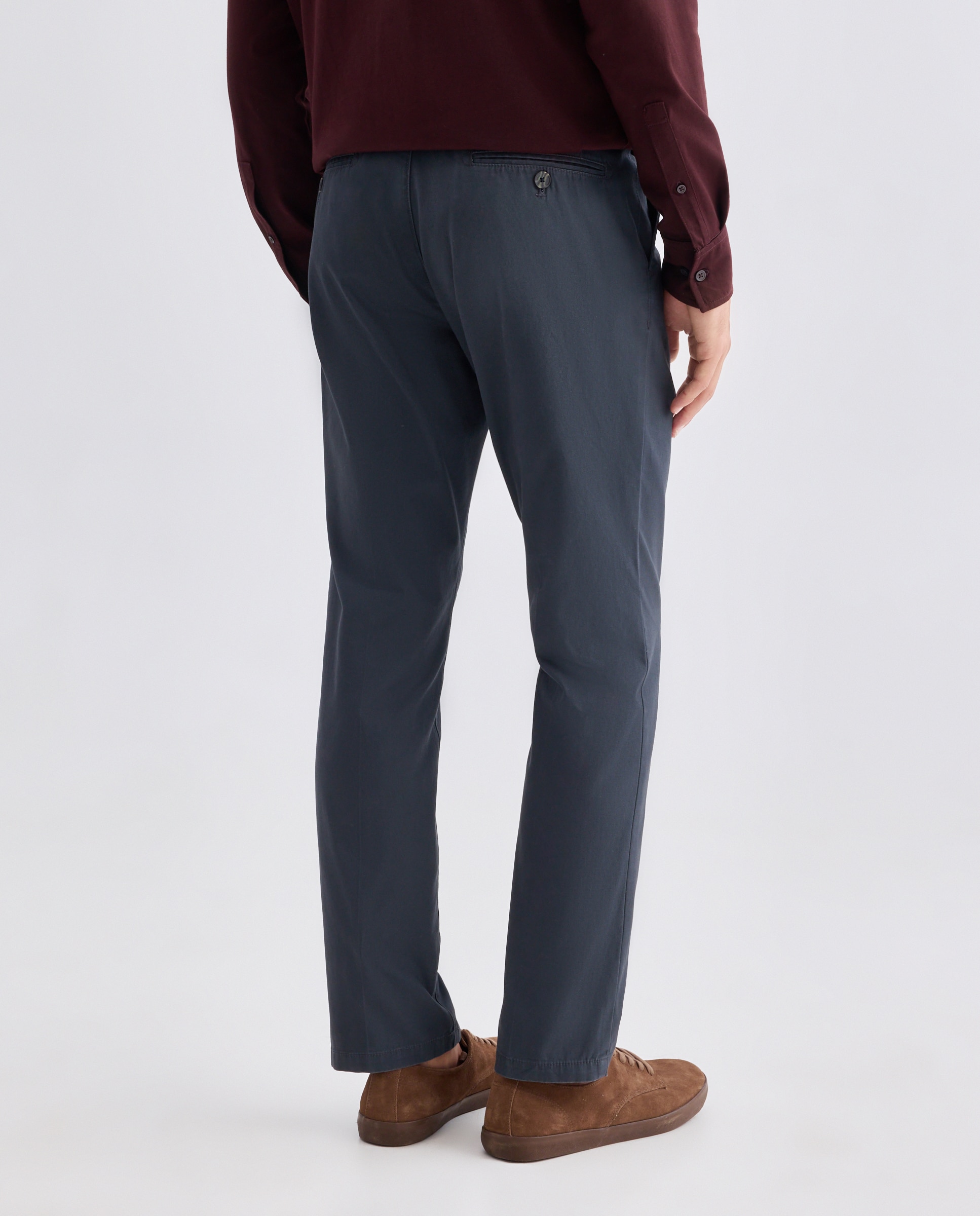 Pantalón hombre chino básico regular fit 471 Índigo-3