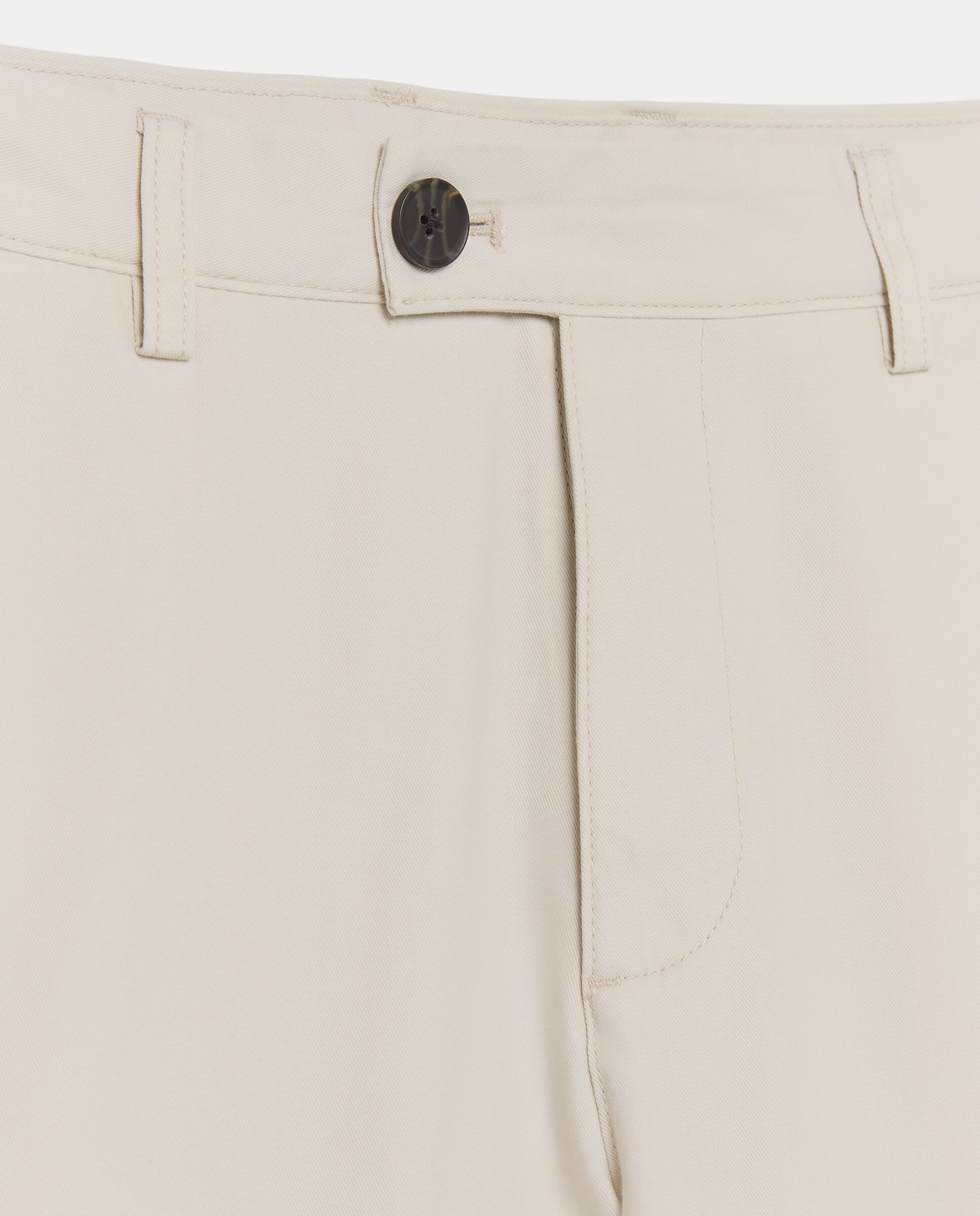 Pantalón hombre chino básico regular fit Blanco roto-5