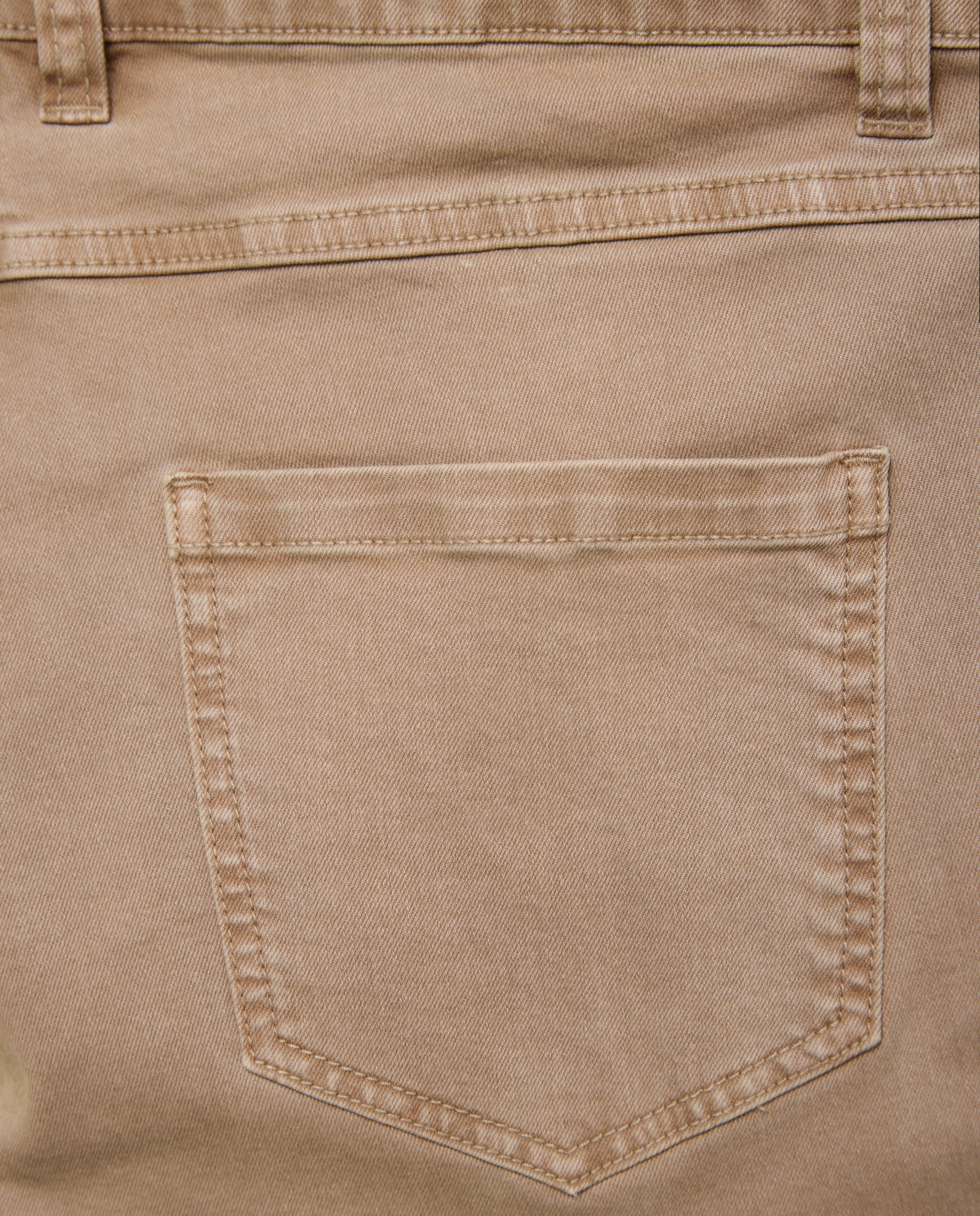 Pantalón hombre cinco bolsillos efecto lavado regular fit 710 Beige-5