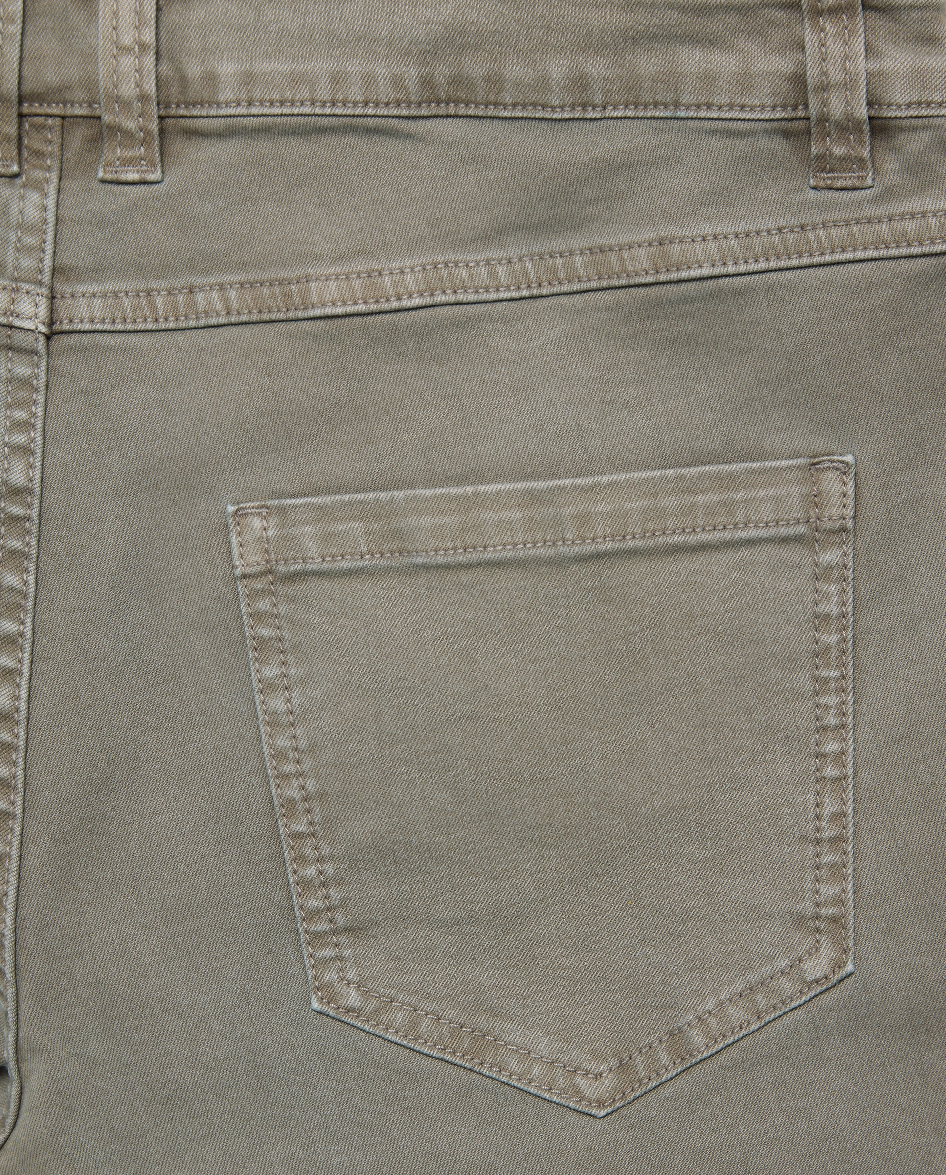 Pantalón hombre cinco bolsillos efecto lavado regular fit 560 Oliva-5