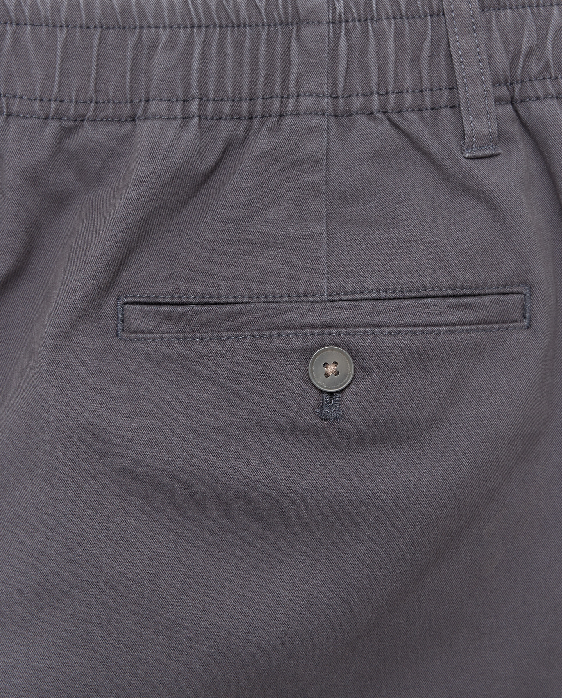 Pantalón hombre chino con goma efecto lavado regular fit 471 Índigo-5