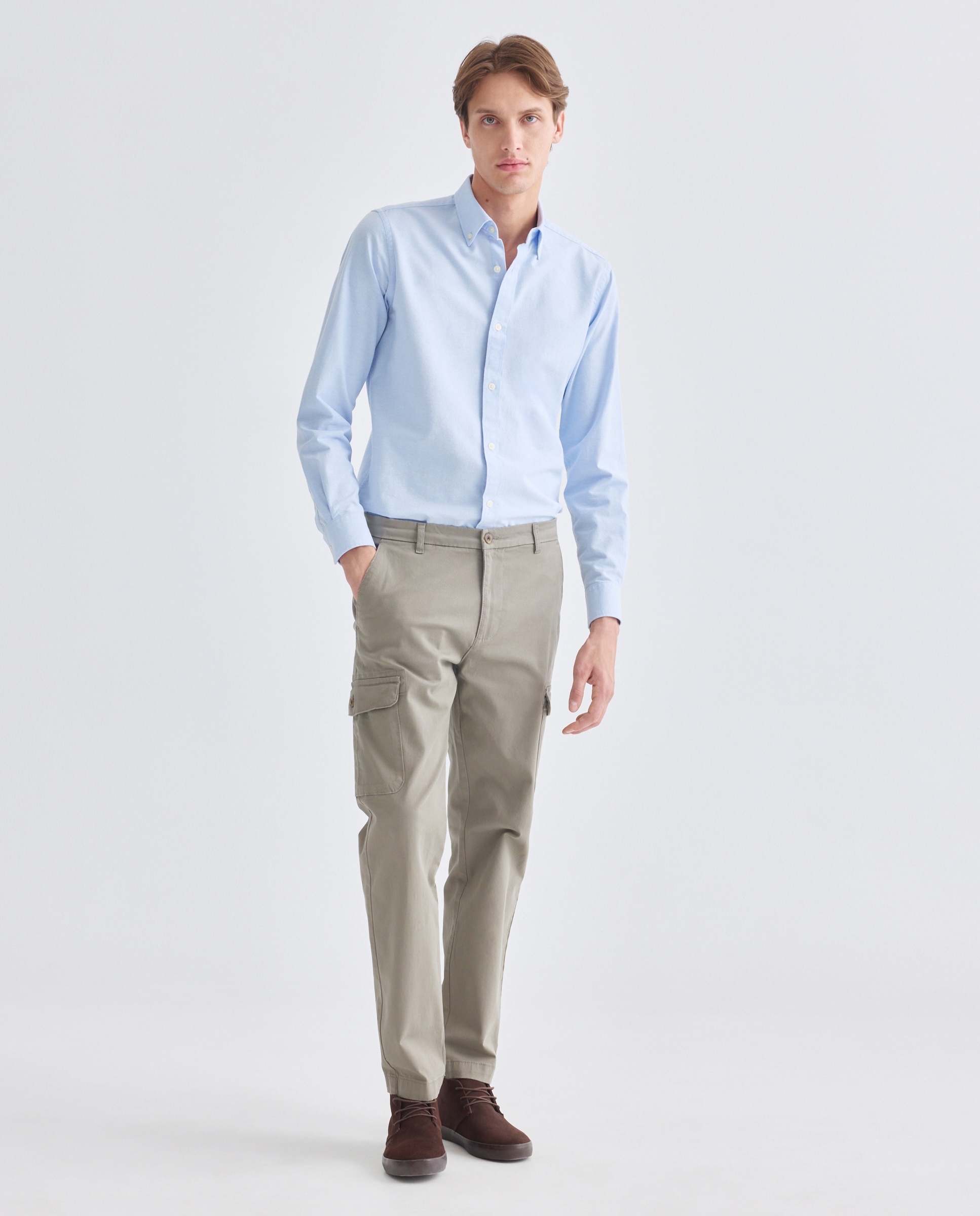 Imagen 0 de Pantalón hombre chino cargo slim fit