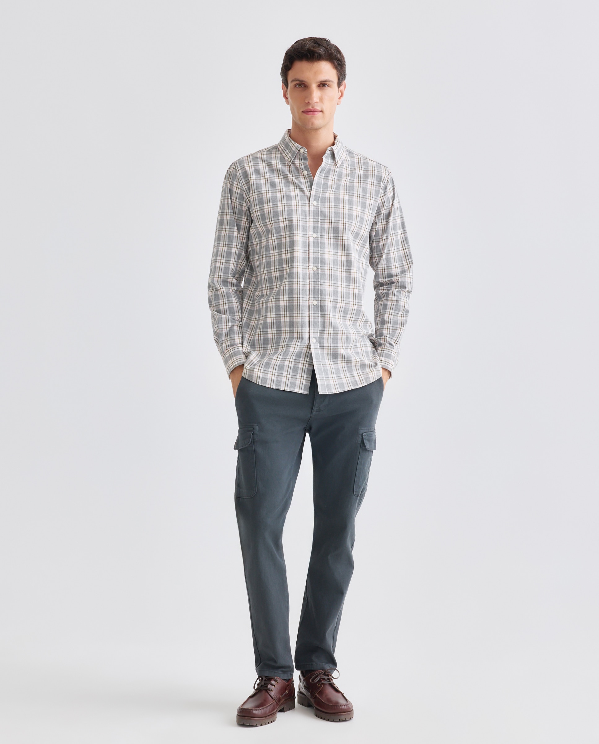 Imagen 0 de Pantalón hombre chino cargo drill slim fit