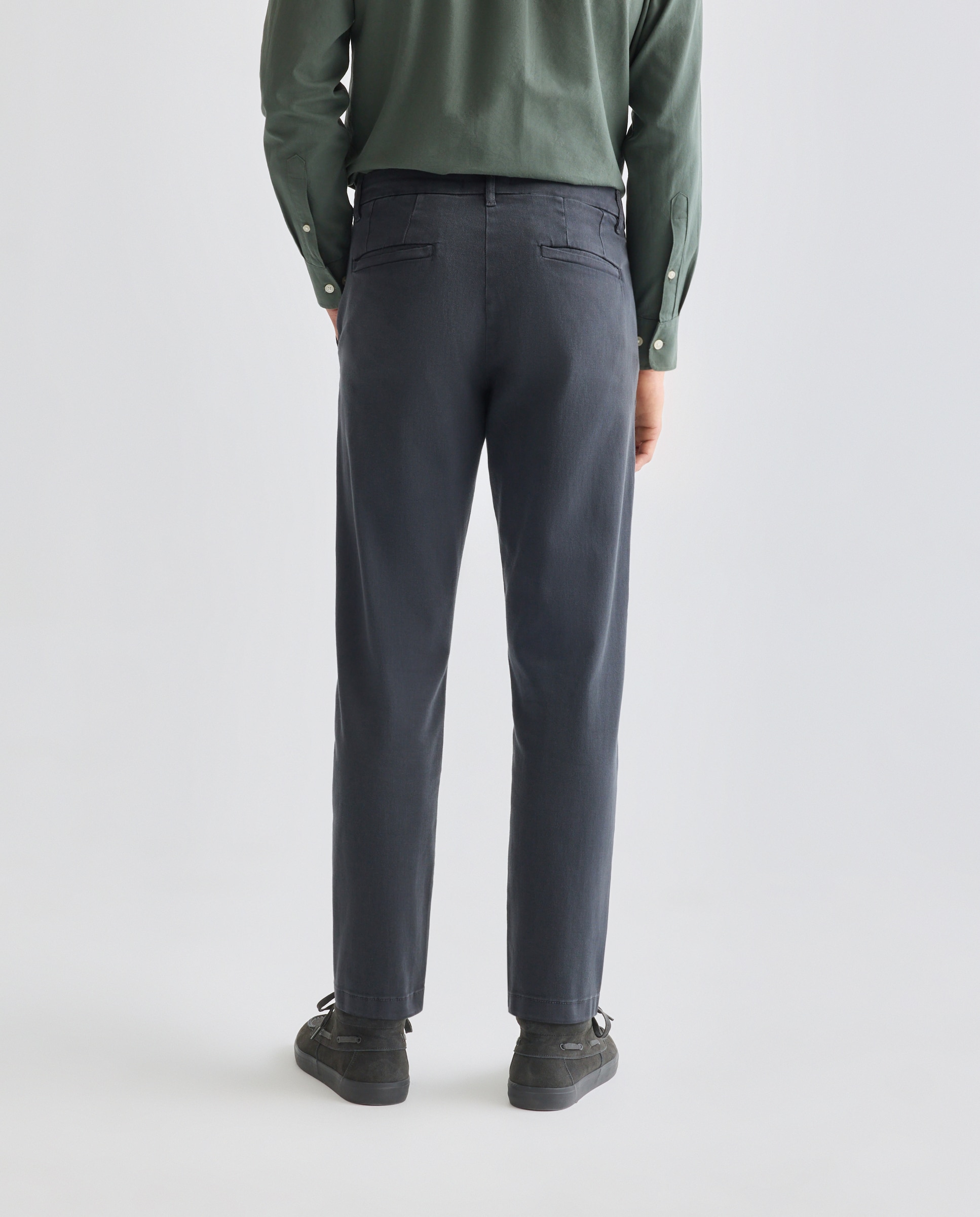Pantalón hombre chino drill regular fit 471 Índigo-3