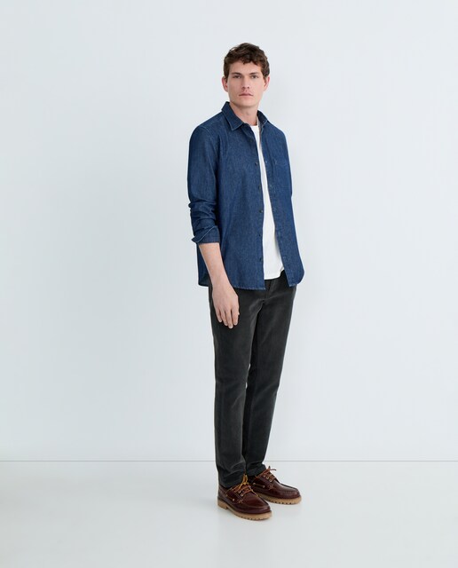 Imagen 0 de Pantalón hombre 5 bolsillos pana