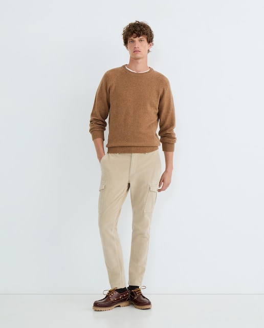 Imagen 0 de Pantalón hombre chino cargo pana