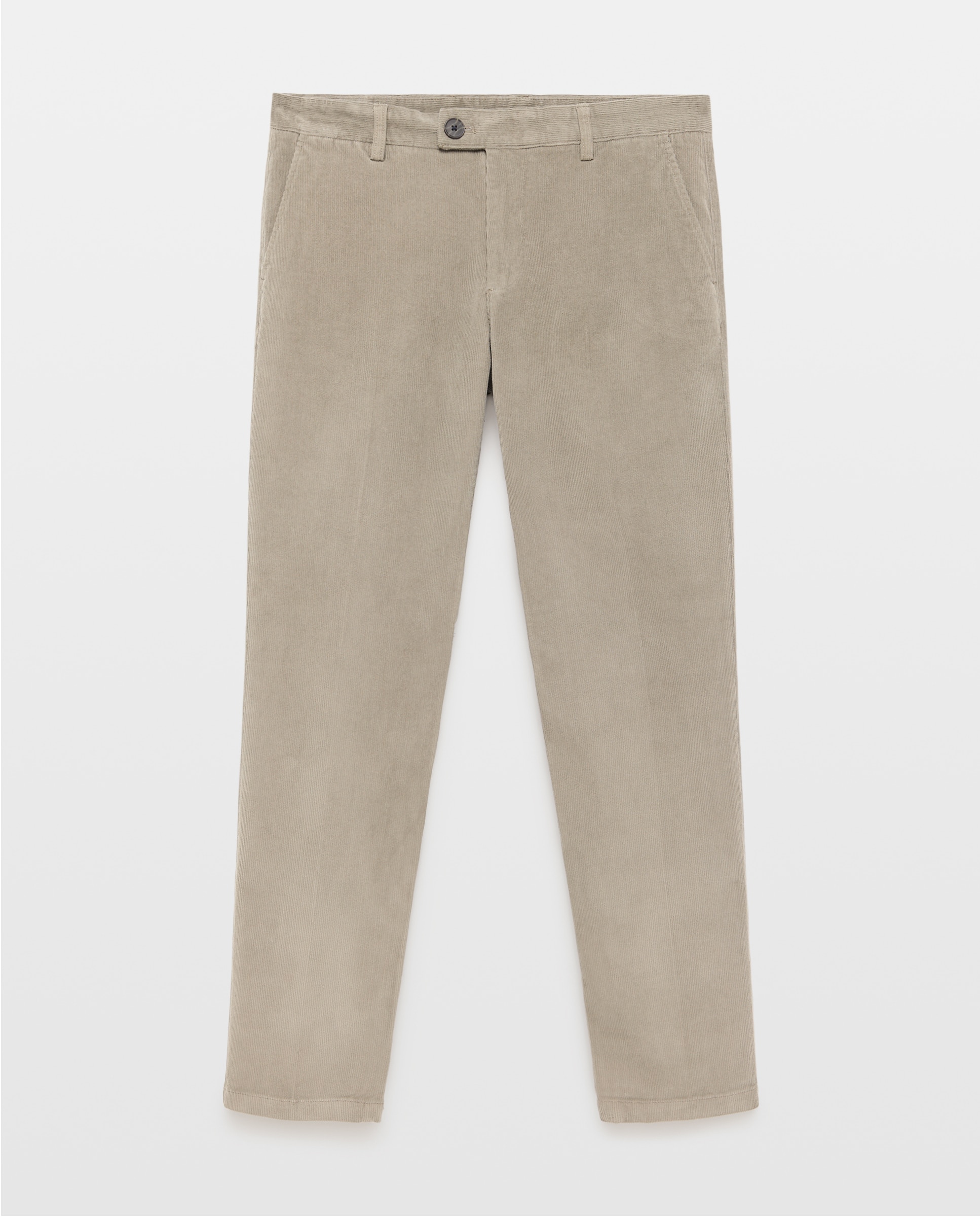Pantalón hombre chino pana 560 Oliva-4