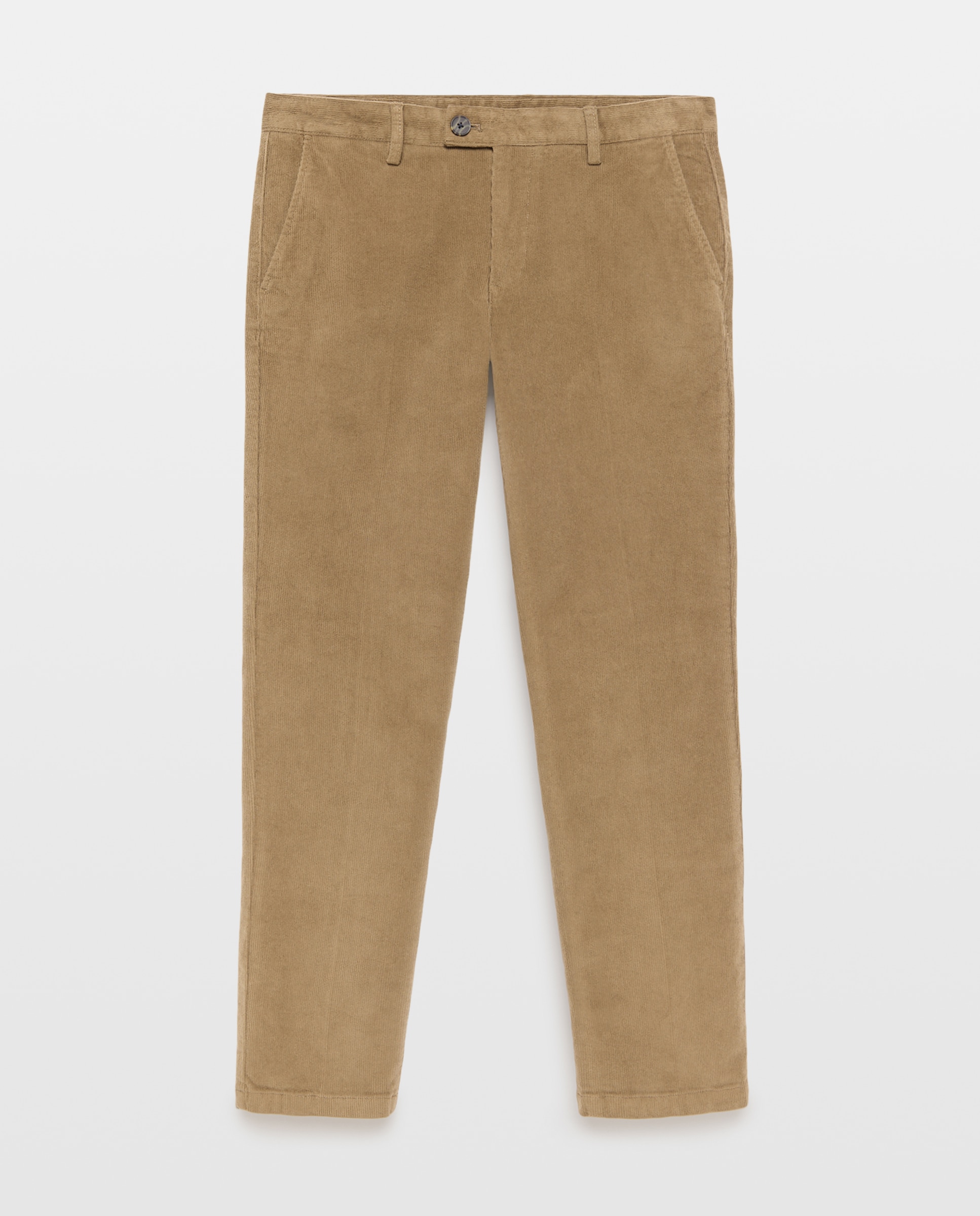 Pantalón hombre chino pana 520 Kaki-4
