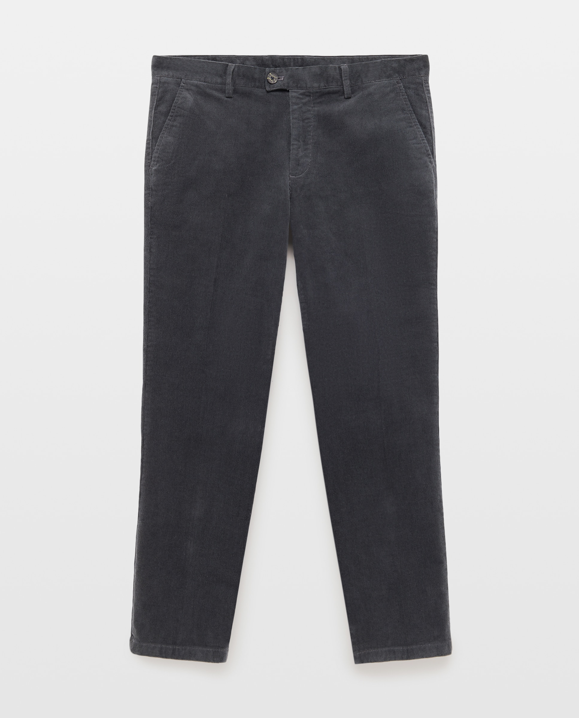 Pantalón hombre chino pana 471 Índigo-4