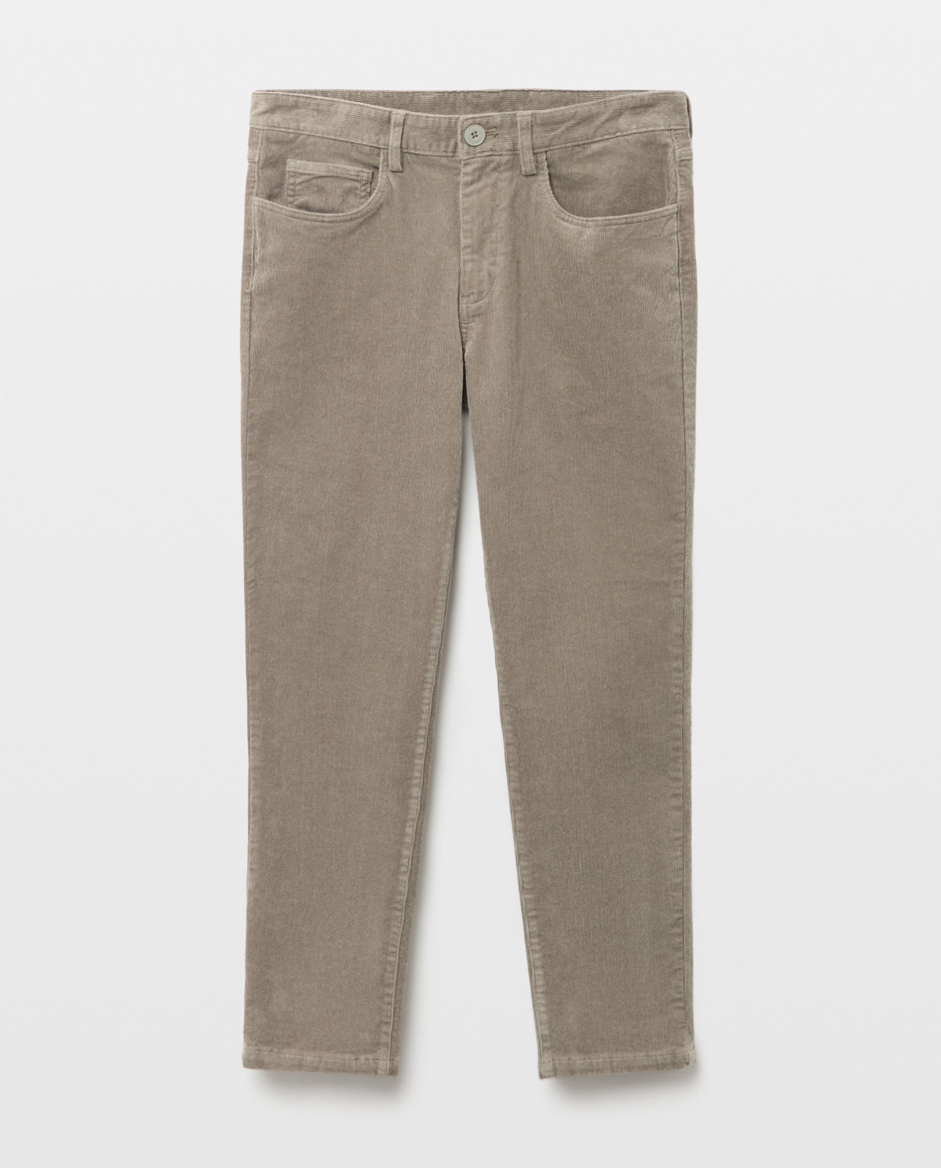 Pantalón hombre 5 bolsillos pana 560 Oliva-4