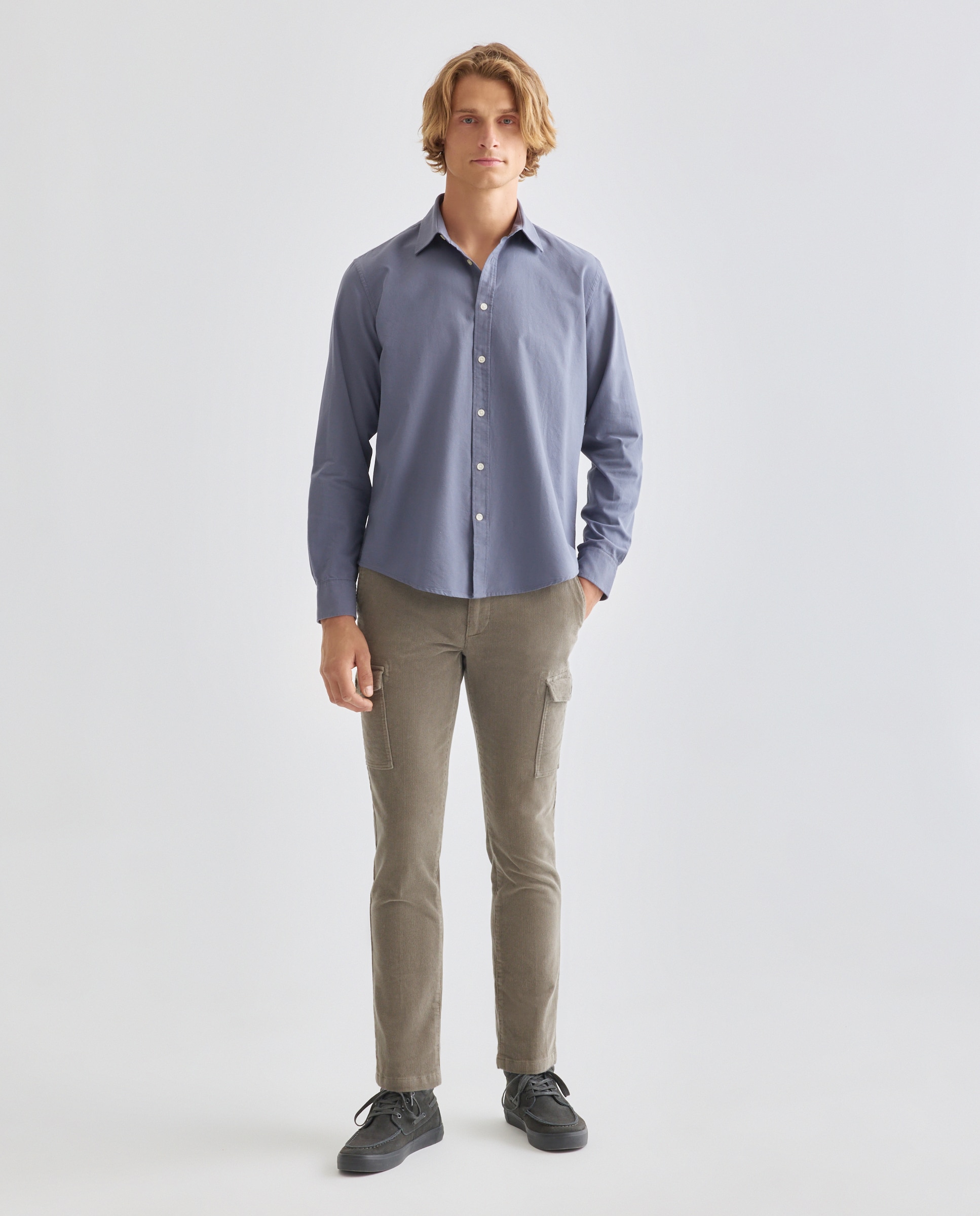 Imagen 0 de Pantalón hombre chino cargo pana
