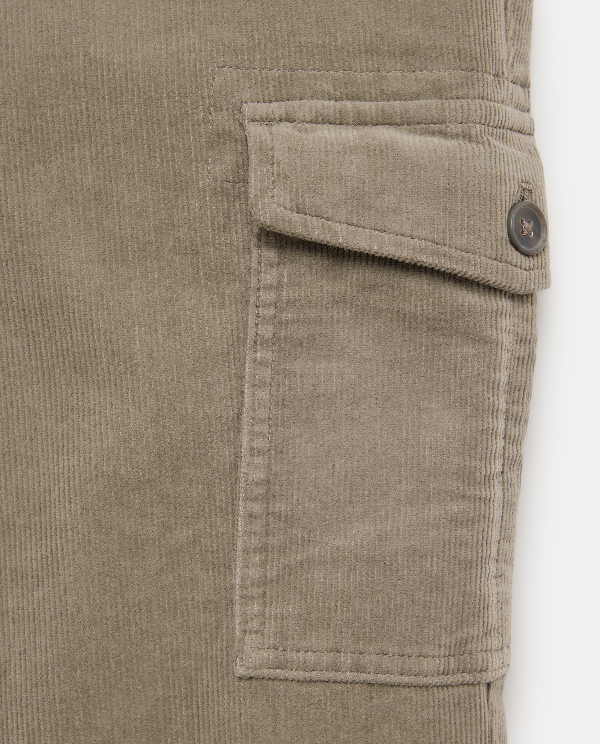 Pantalón hombre chino cargo pana 560 Oliva-5
