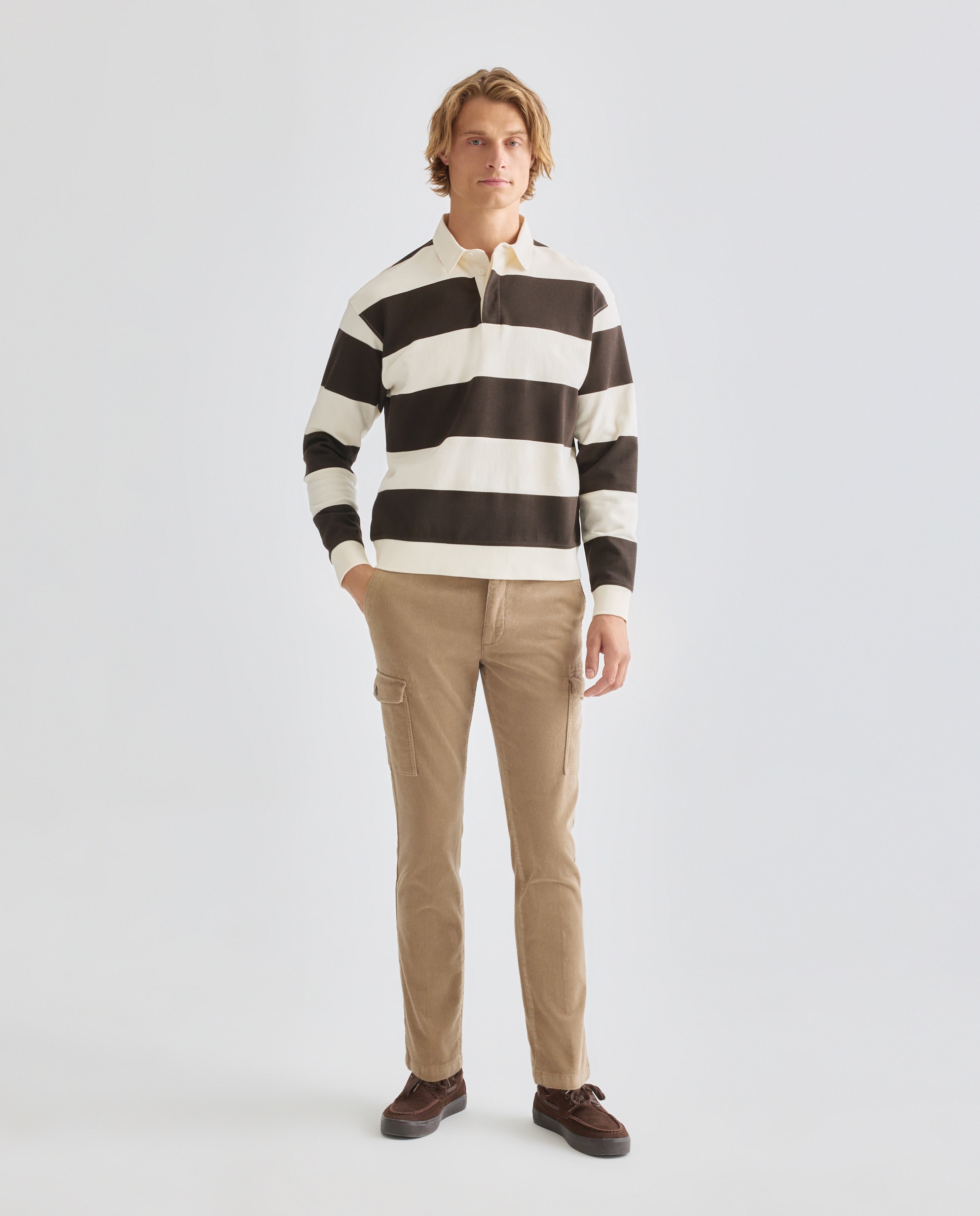 Imagen 0 de Pantalón hombre chino cargo pana