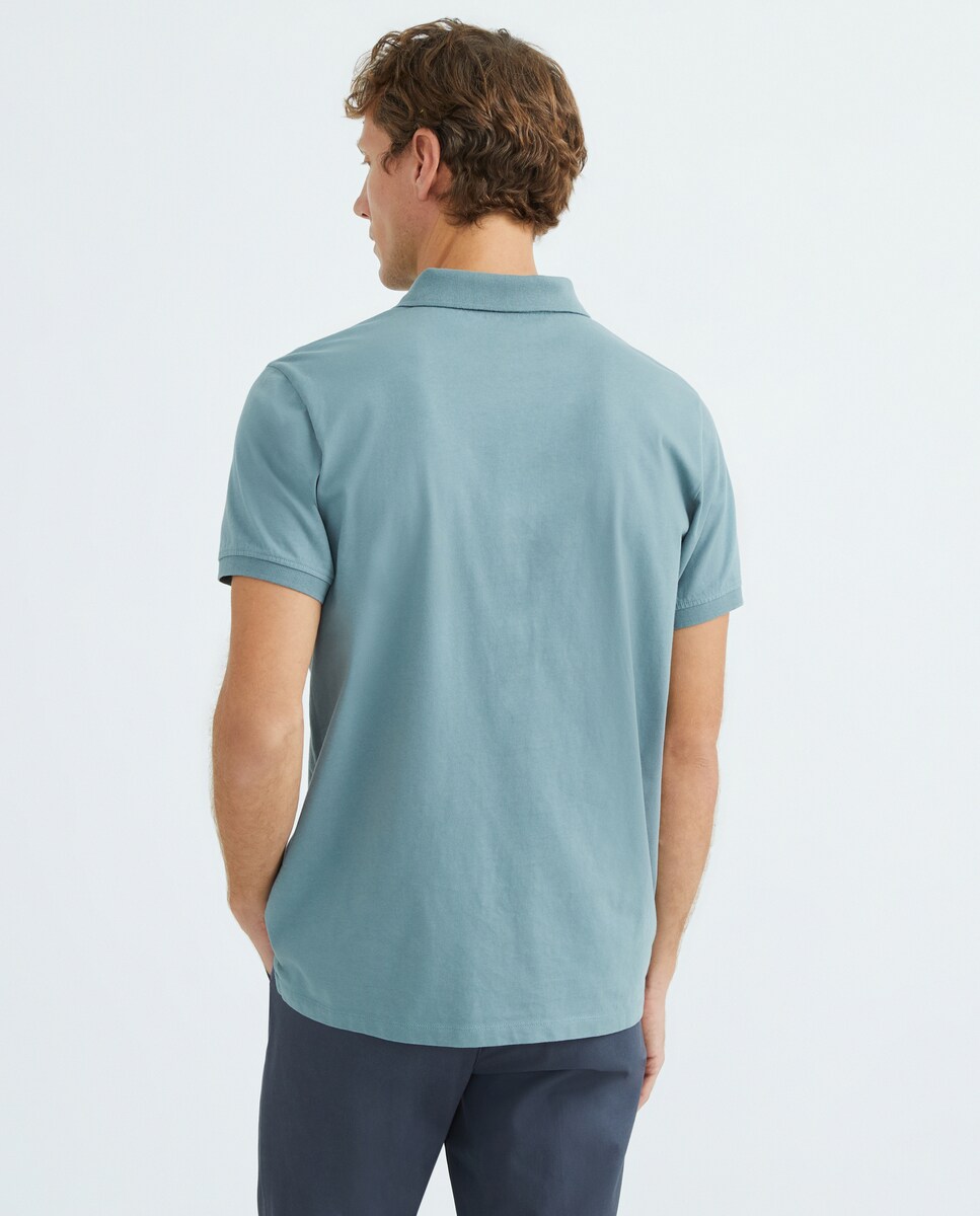 Polo de hombre manga corta liso single jersey · Unit · El Corte Inglés